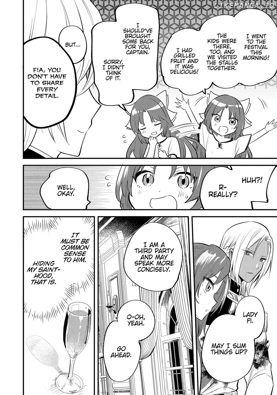 The Reincarnated Great Saint Hides That She's a Saint Chapter 32 - page 30