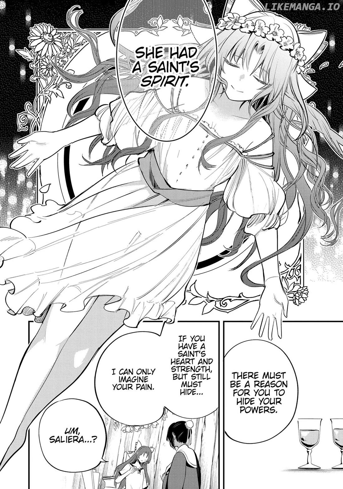 The Reincarnated Great Saint Hides That She's a Saint Chapter 32 - page 4
