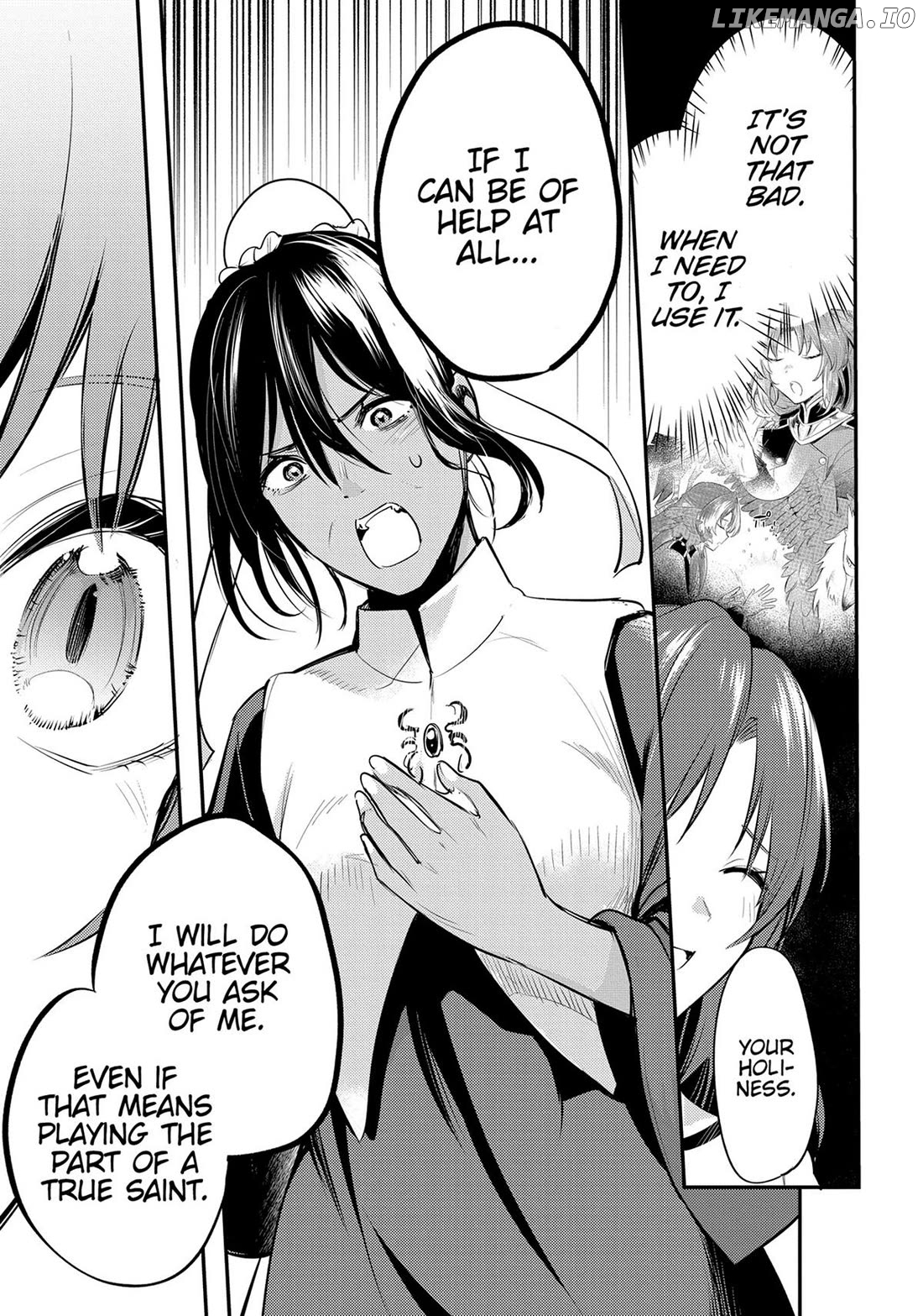 The Reincarnated Great Saint Hides That She's a Saint Chapter 32 - page 5