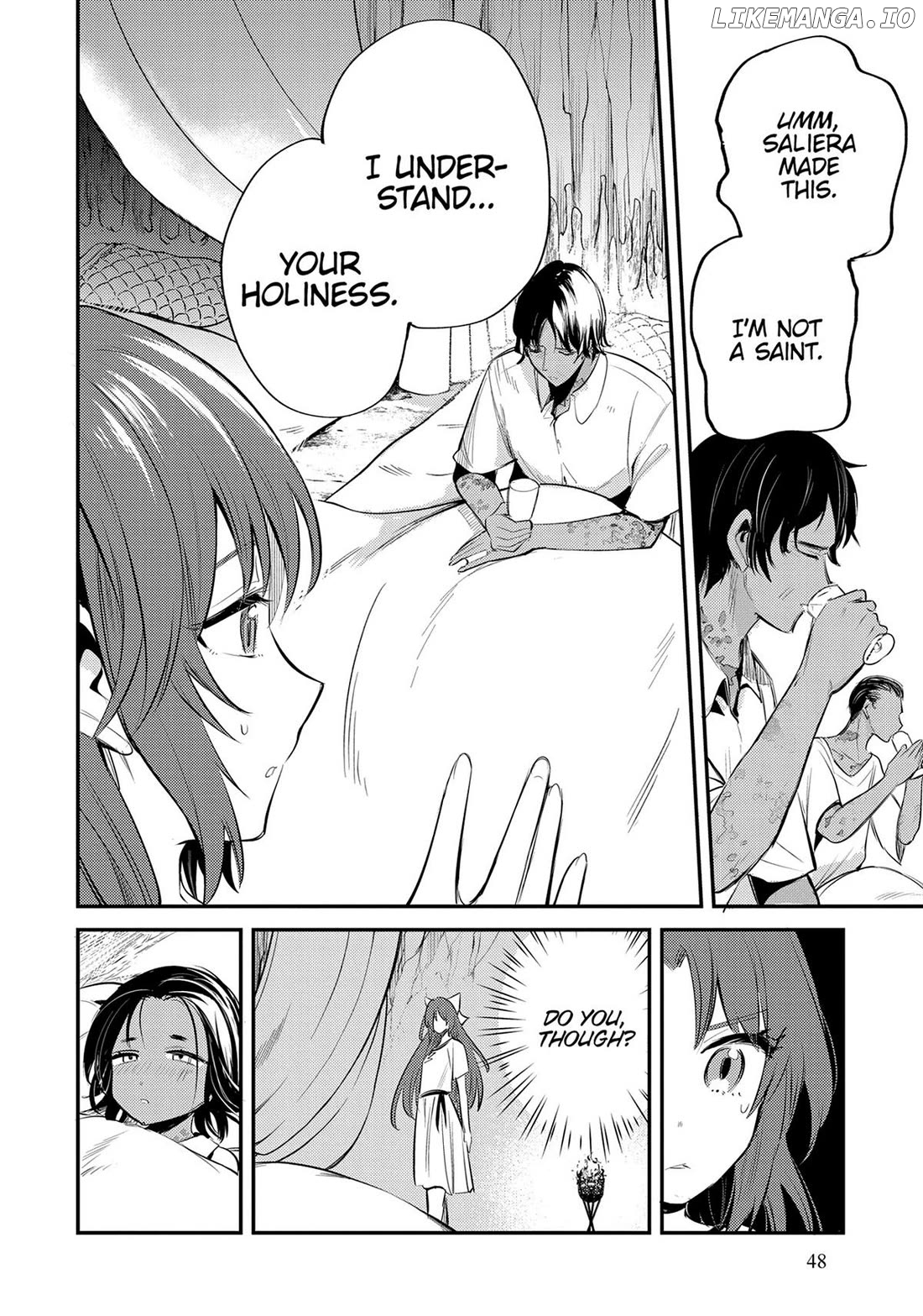 The Reincarnated Great Saint Hides That She's a Saint Chapter 32 - page 8