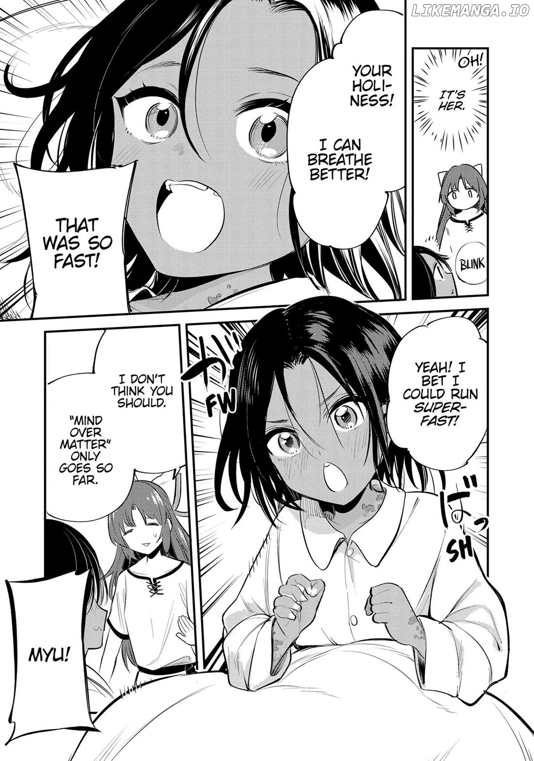 The Reincarnated Great Saint Hides That She's a Saint Chapter 32 - page 9