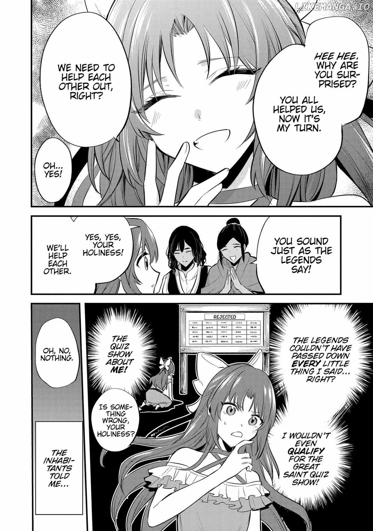 The Reincarnated Great Saint Hides That She's a Saint Chapter 35 - page 4