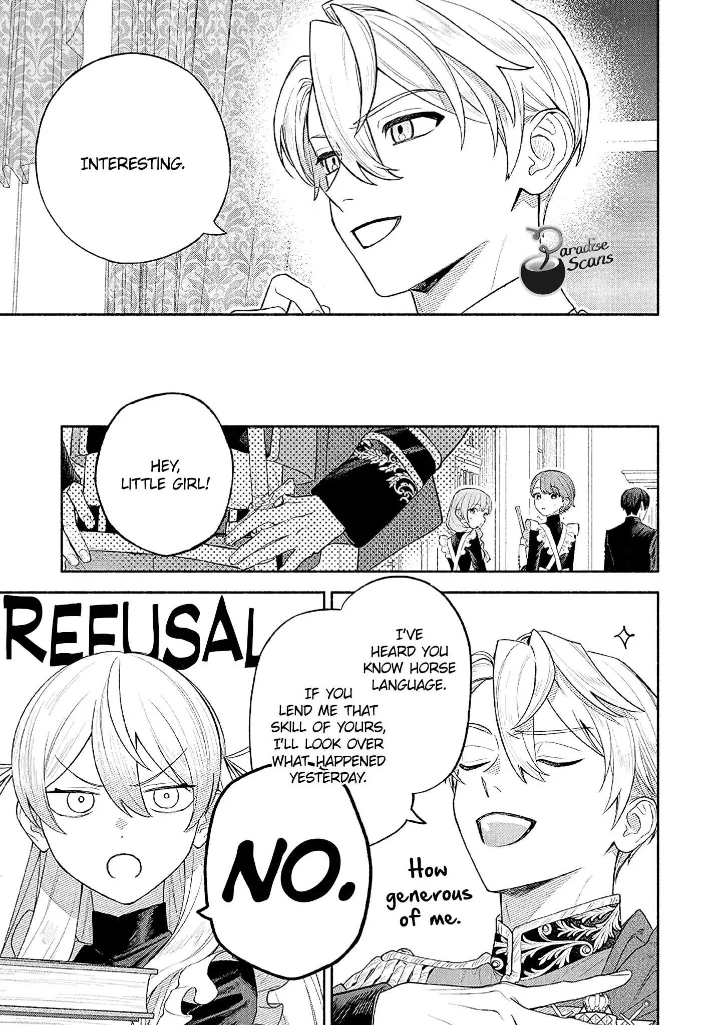 Zense Reitetsu Ouji no Uma deshita - Hito ni Natte mo Anata wo Aishite Ii desu ka? Chapter 6 - page 28