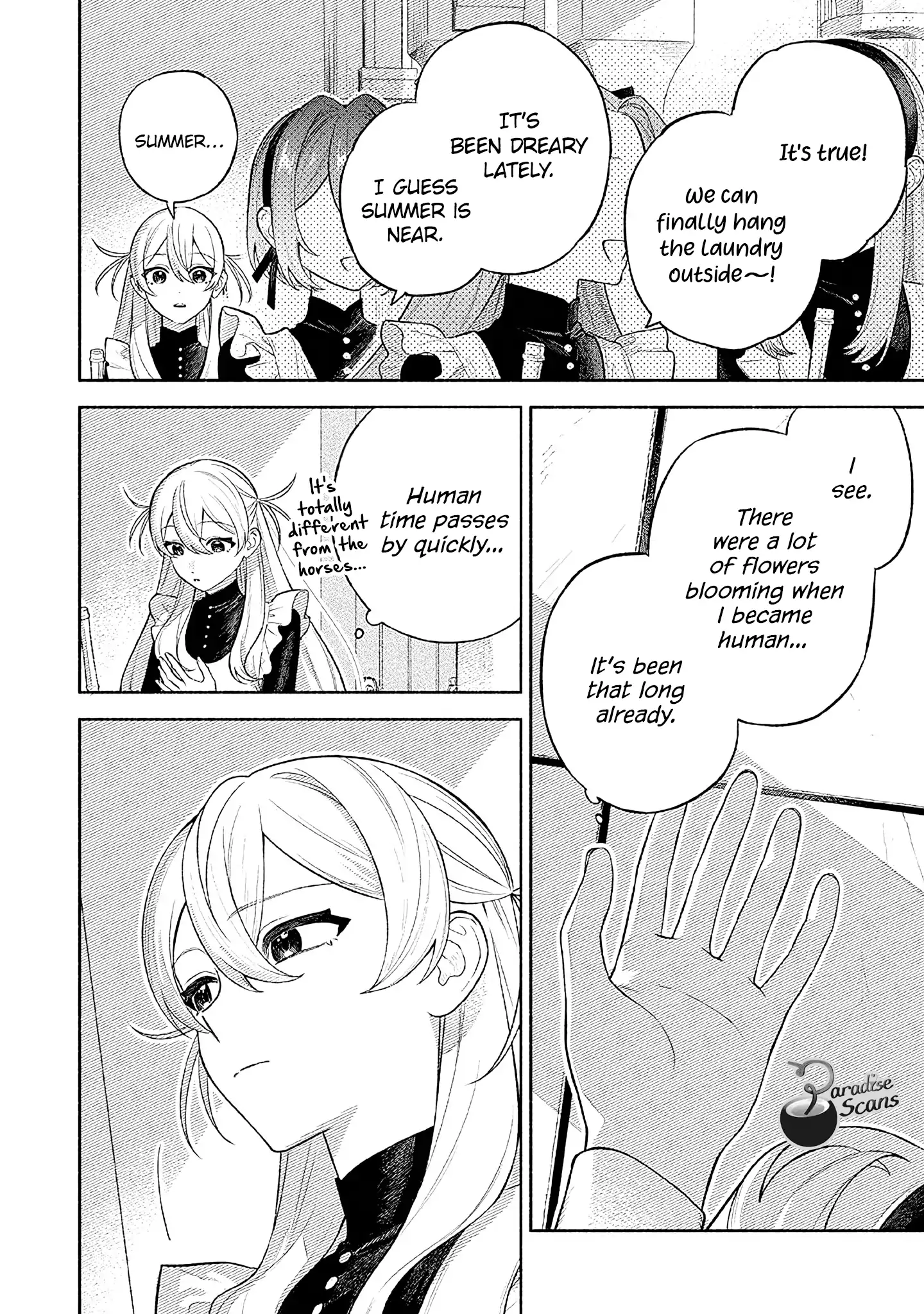 Zense Reitetsu Ouji no Uma deshita - Hito ni Natte mo Anata wo Aishite Ii desu ka? Chapter 6 - page 5