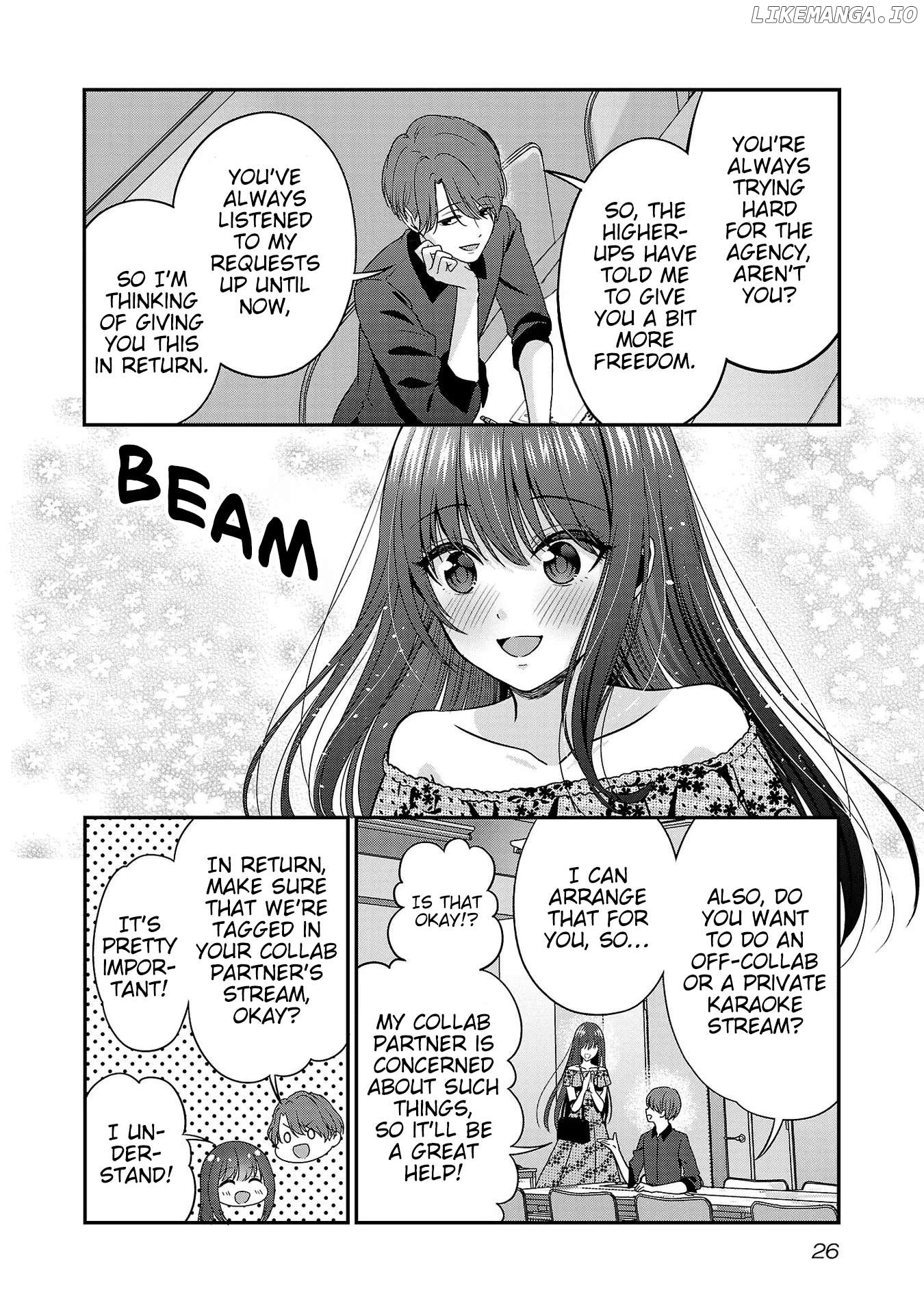 Shitsurenshita node Vtuber Hajimetara Toshiue no Onee-san ni Motemashita Chapter 7 - page 24
