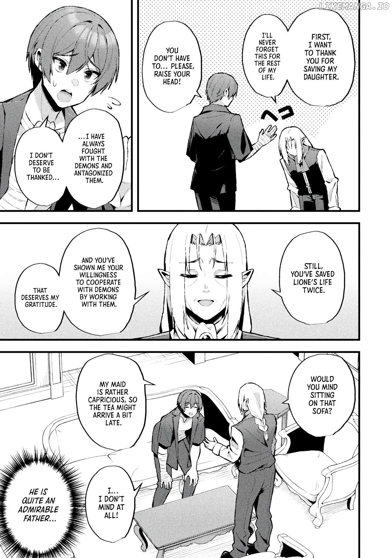 THE ANOTHER WORLD DEMON-KING'S SUCCESSOR Chapter 14 - page 3