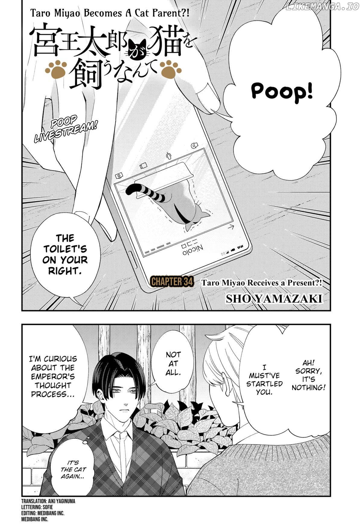 Taro Miyao Becomes A Cat Parent?! Chapter 34 - page 2