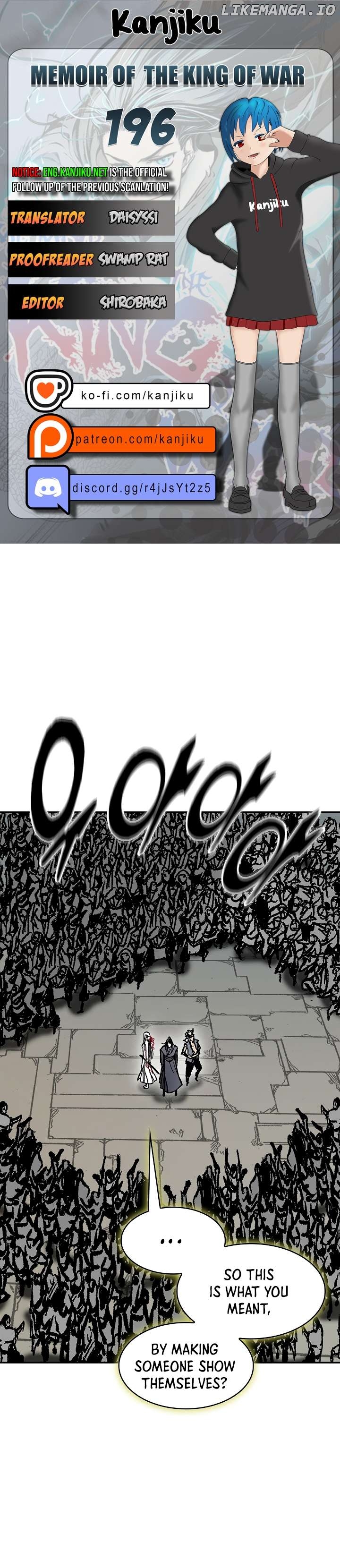 Memoir Of The King Of War Chapter 196 - page 1