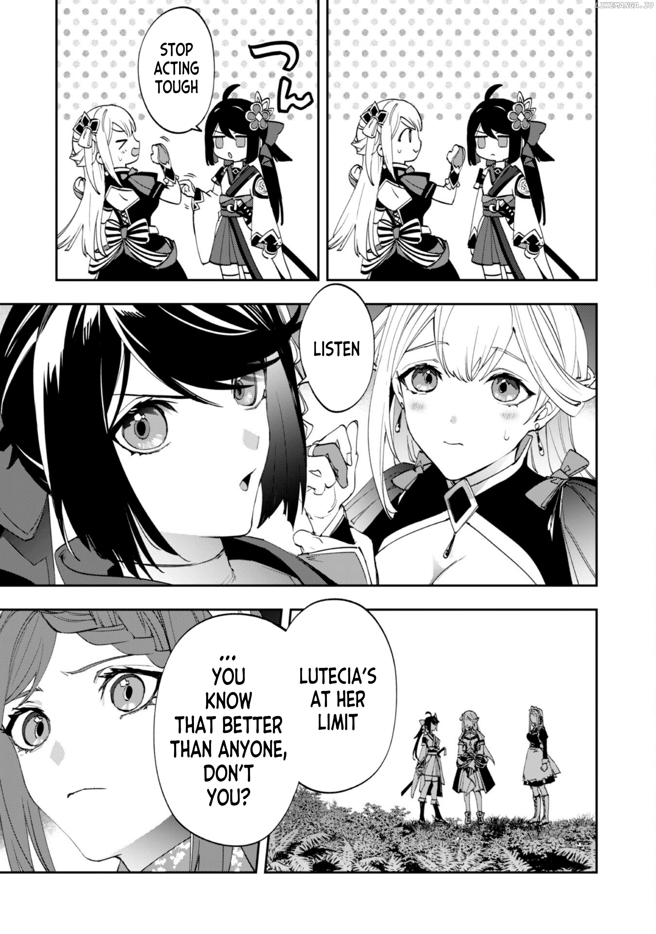 Hitokiri Shoujo Koushaku Reijou no Goei ni Naru Chapter 8 - page 12