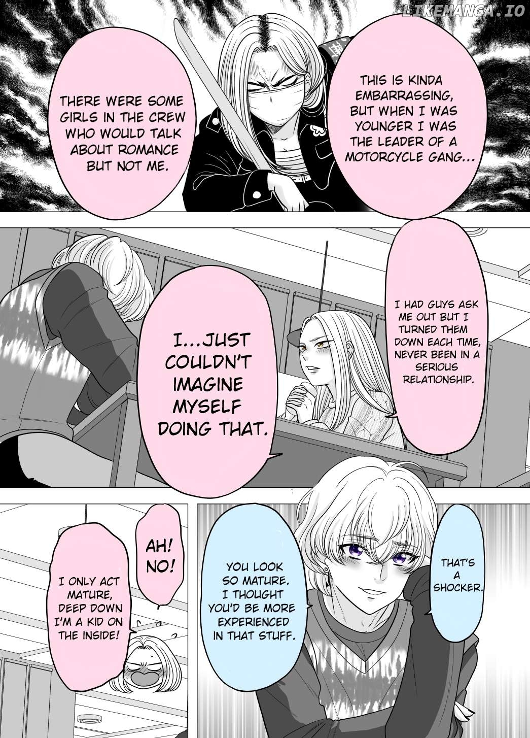 A Former Delinquent Girl Falls in Love Chapter 33 - page 2