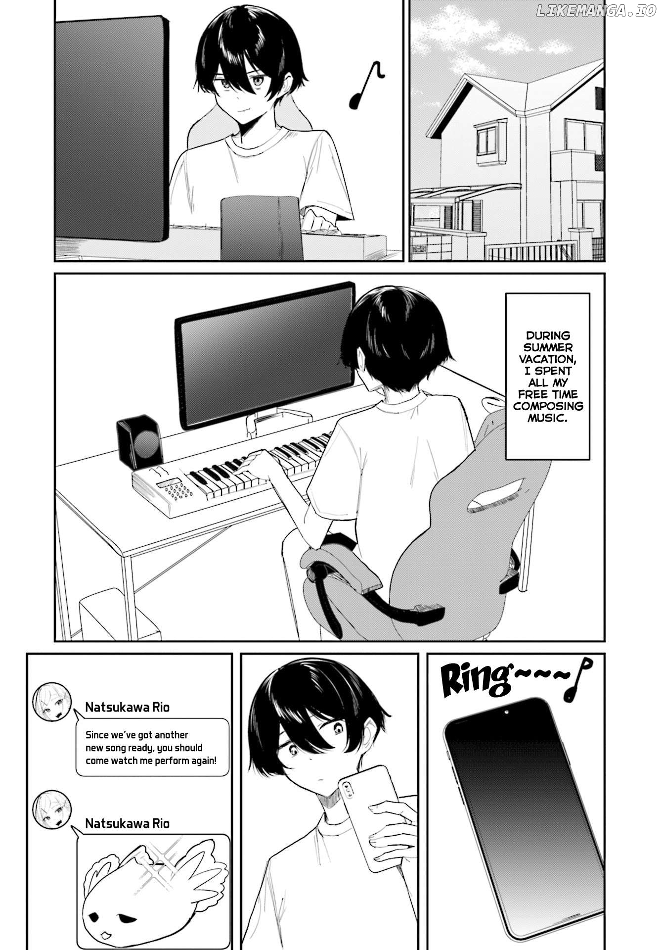 Chika Idol wo Kage de Sasaeru Ore Chapter 7 - page 3