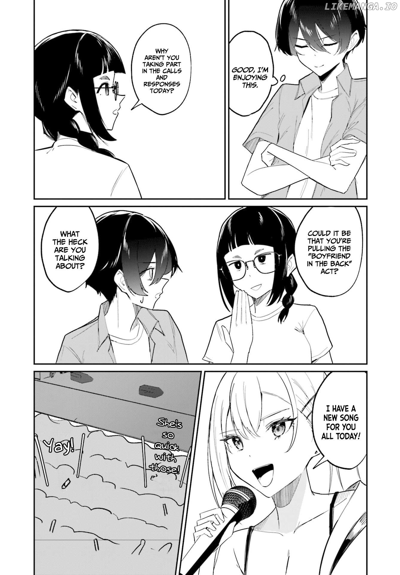Chika Idol wo Kage de Sasaeru Ore Chapter 7 - page 8