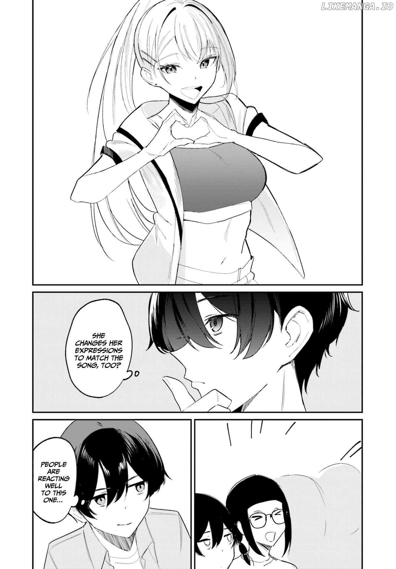 Chika Idol wo Kage de Sasaeru Ore Chapter 7 - page 9