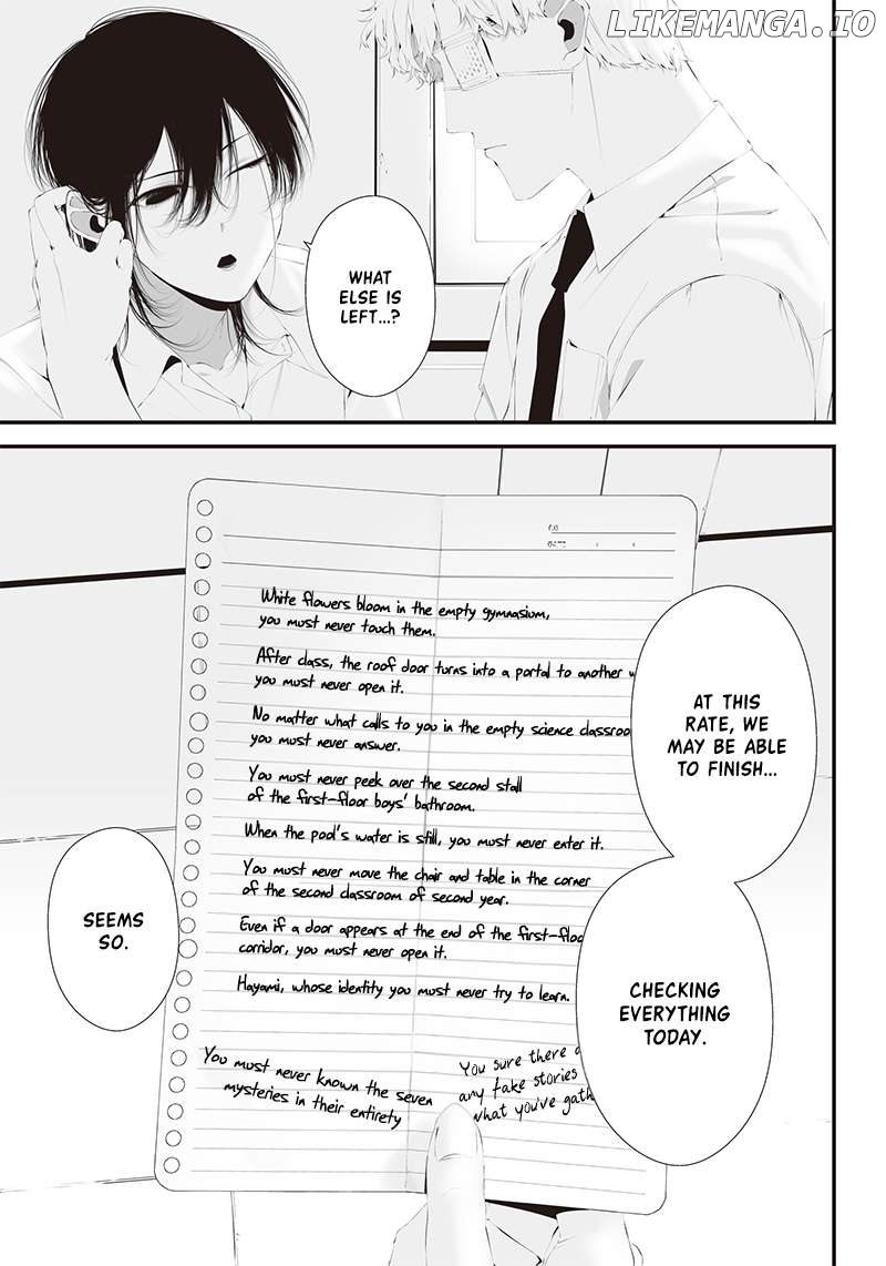 Tsurenai Hodo Aokute Azatoi Kurai ni Akai Chapter 36 - page 7