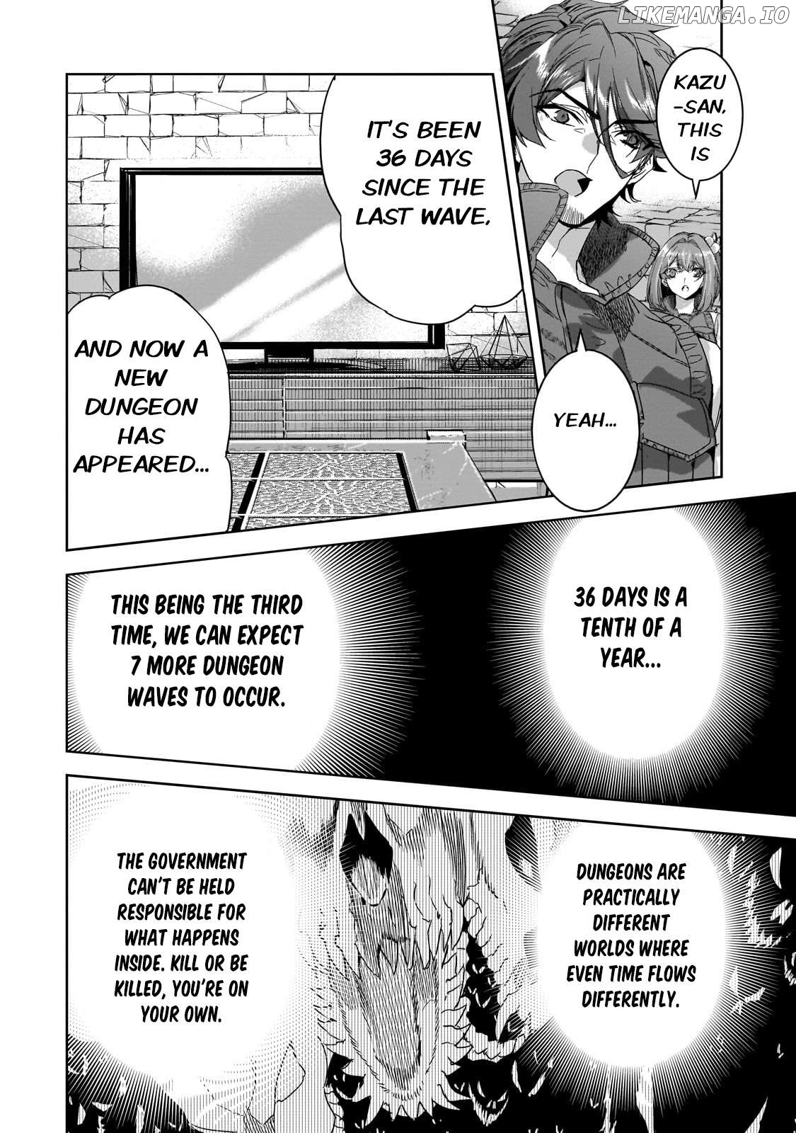 Dungeon Busters : I Am Just Middle-Aged Man, But I Save the World Because of Appeared the Dungeon in My Home Garden. Chapter 13 - page 2