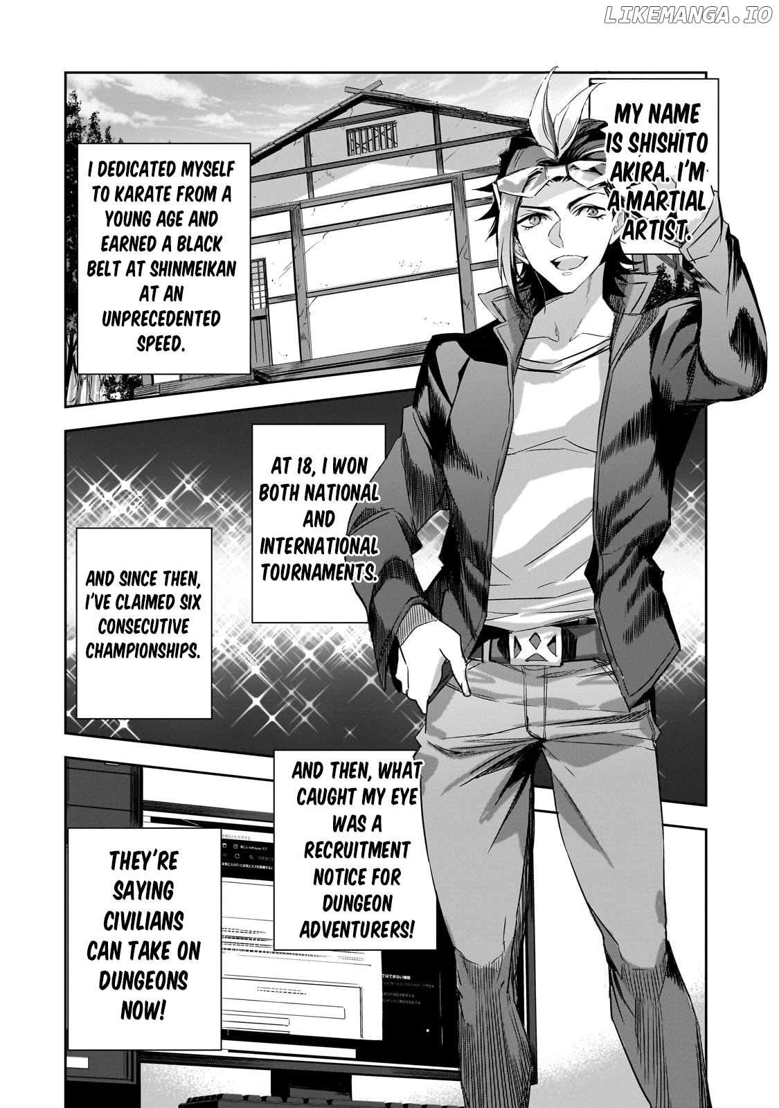 Dungeon Busters : I Am Just Middle-Aged Man, But I Save the World Because of Appeared the Dungeon in My Home Garden. Chapter 14 - page 14