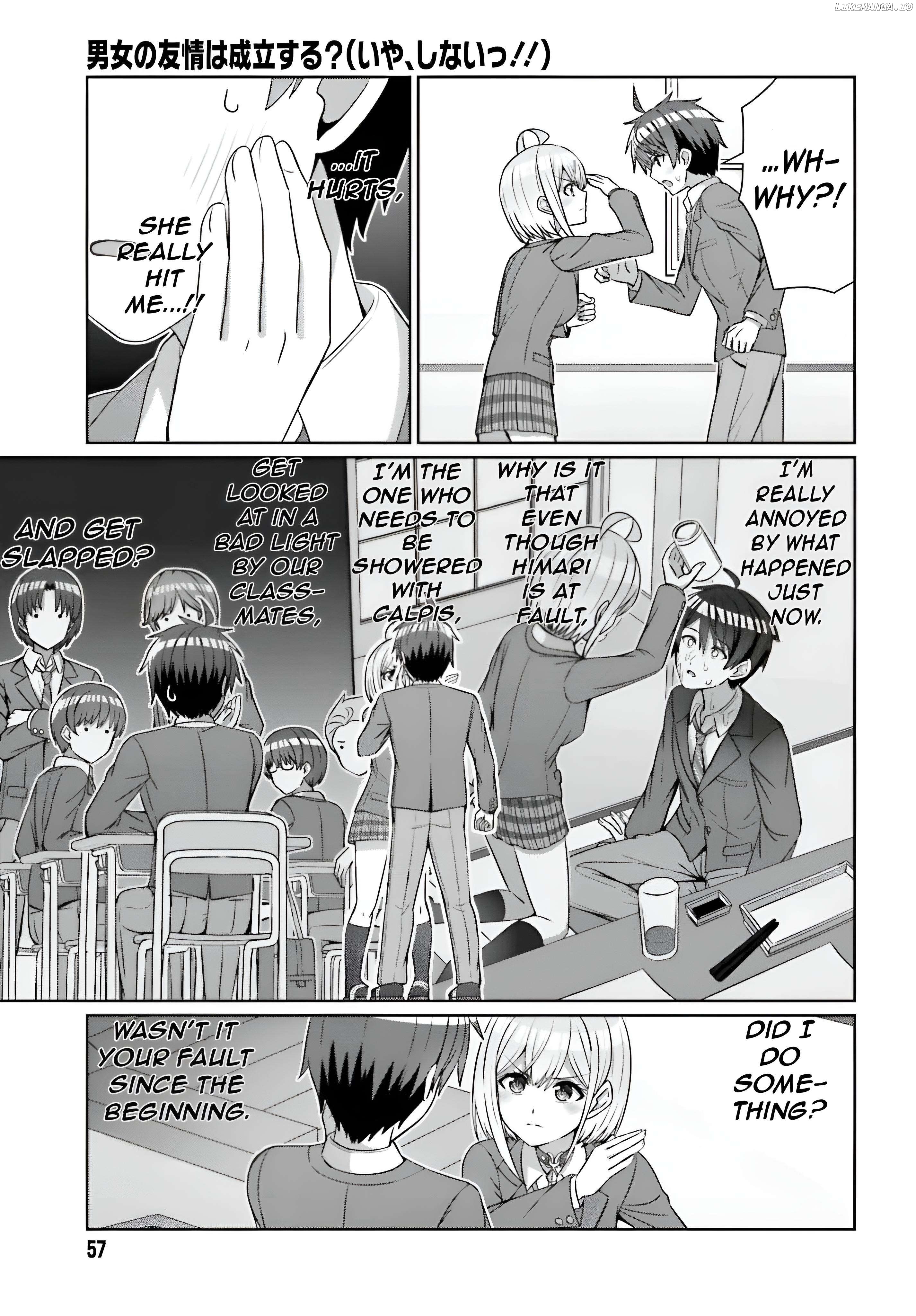 Danjo no Yujou wa Seiritsu suru? (Iya, Shinai!!) Chapter 24.1 - page 10