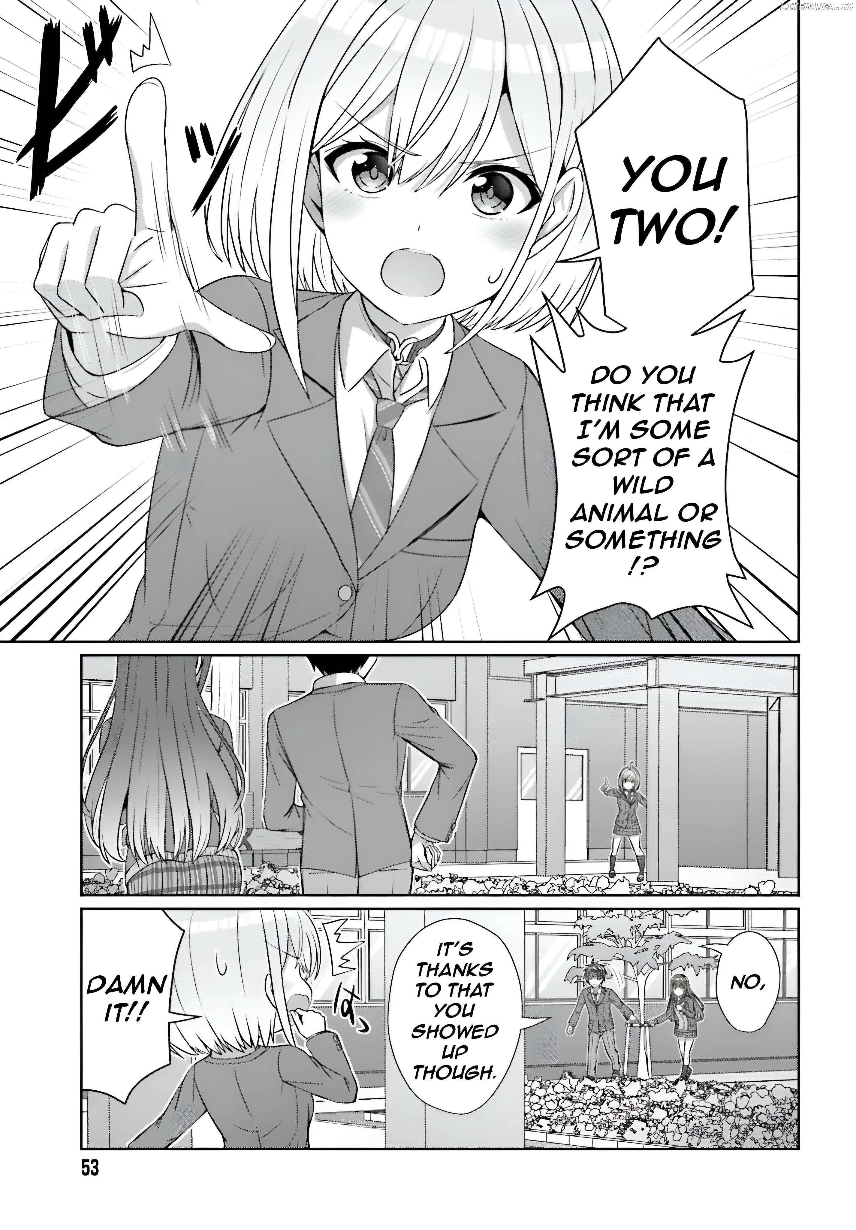 Danjo no Yujou wa Seiritsu suru? (Iya, Shinai!!) Chapter 24.1 - page 6