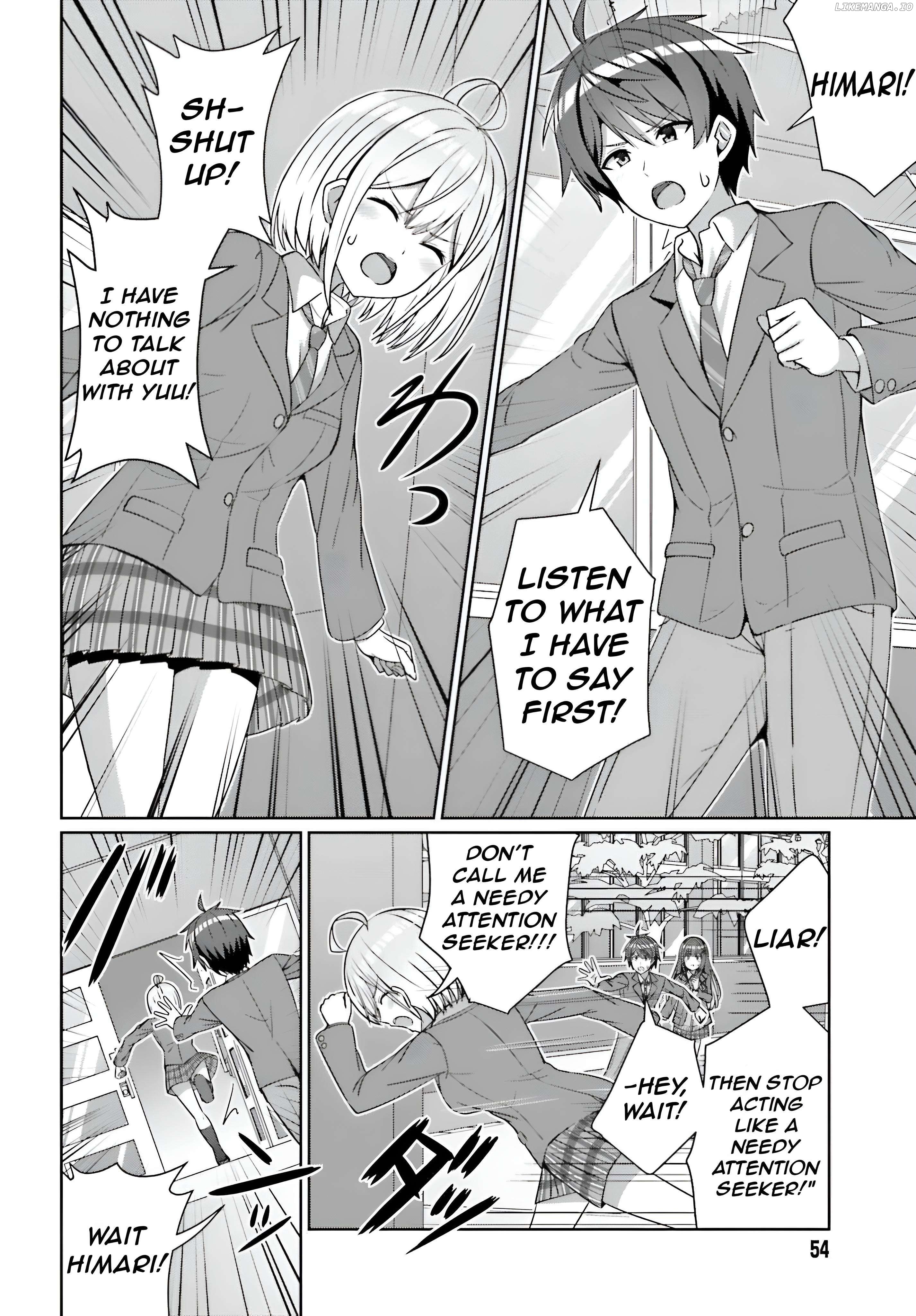 Danjo no Yujou wa Seiritsu suru? (Iya, Shinai!!) Chapter 24.1 - page 7