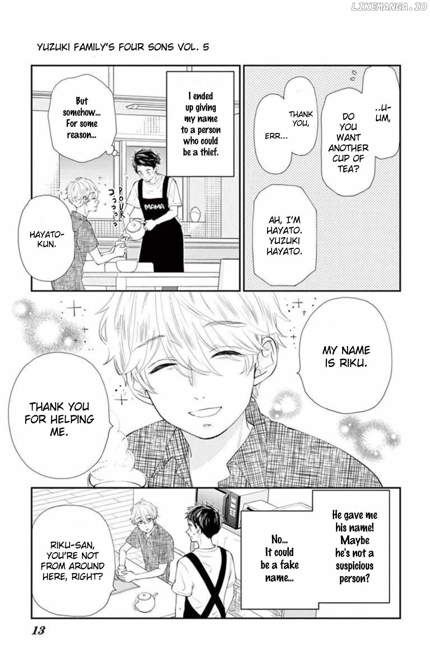 Yuzuki-san chi no Yon Kyoudai Chapter 14 - page 16