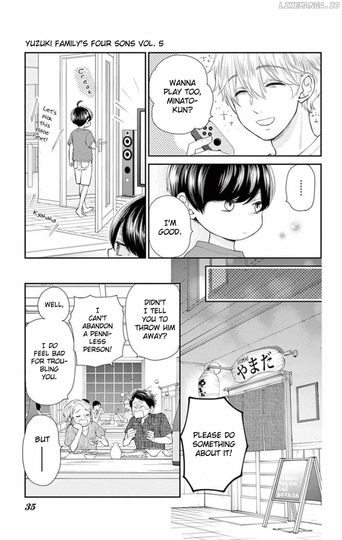 Yuzuki-san chi no Yon Kyoudai Chapter 14 - page 38