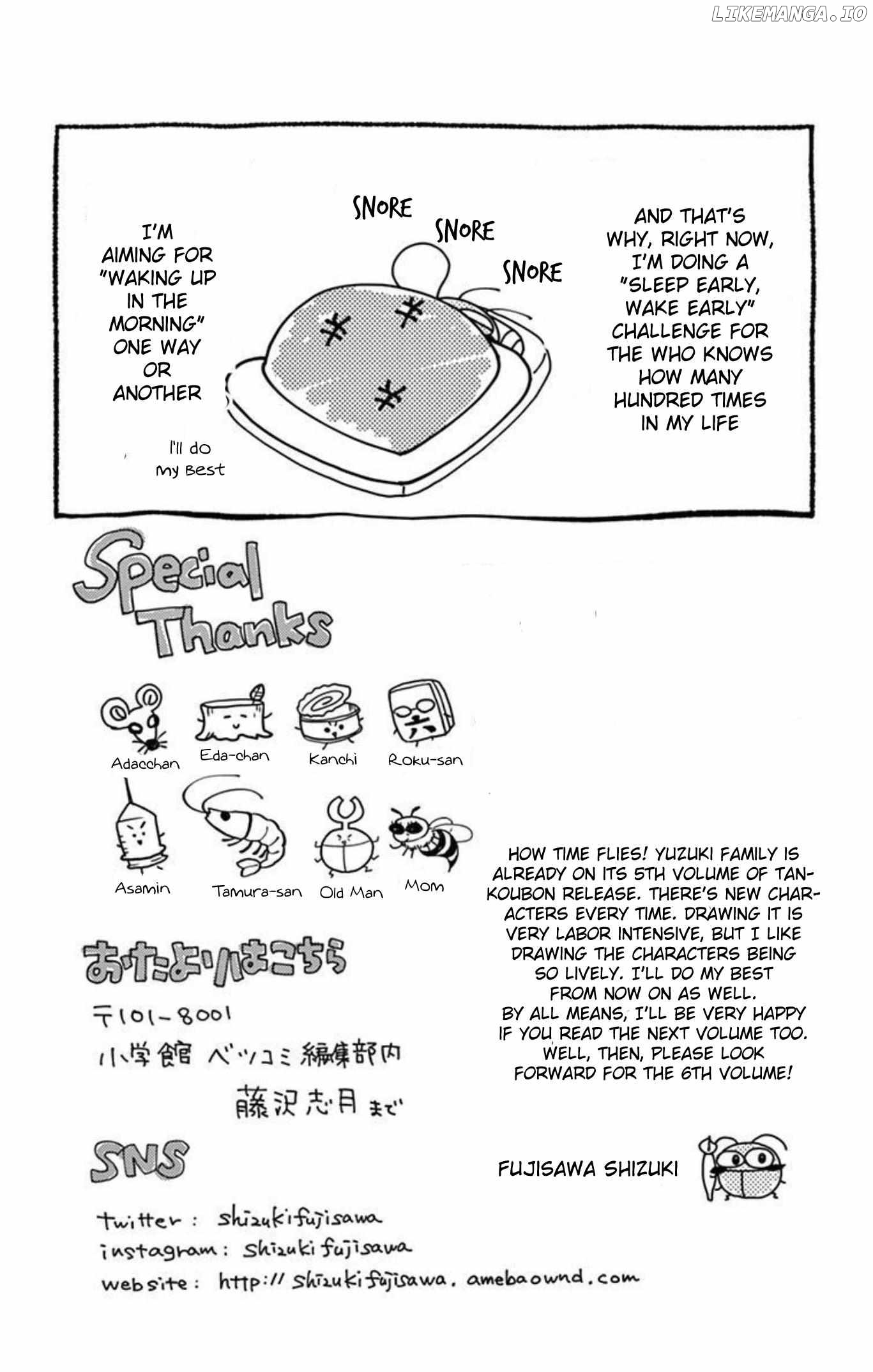 Yuzuki-san chi no Yon Kyoudai Chapter 16 - page 56