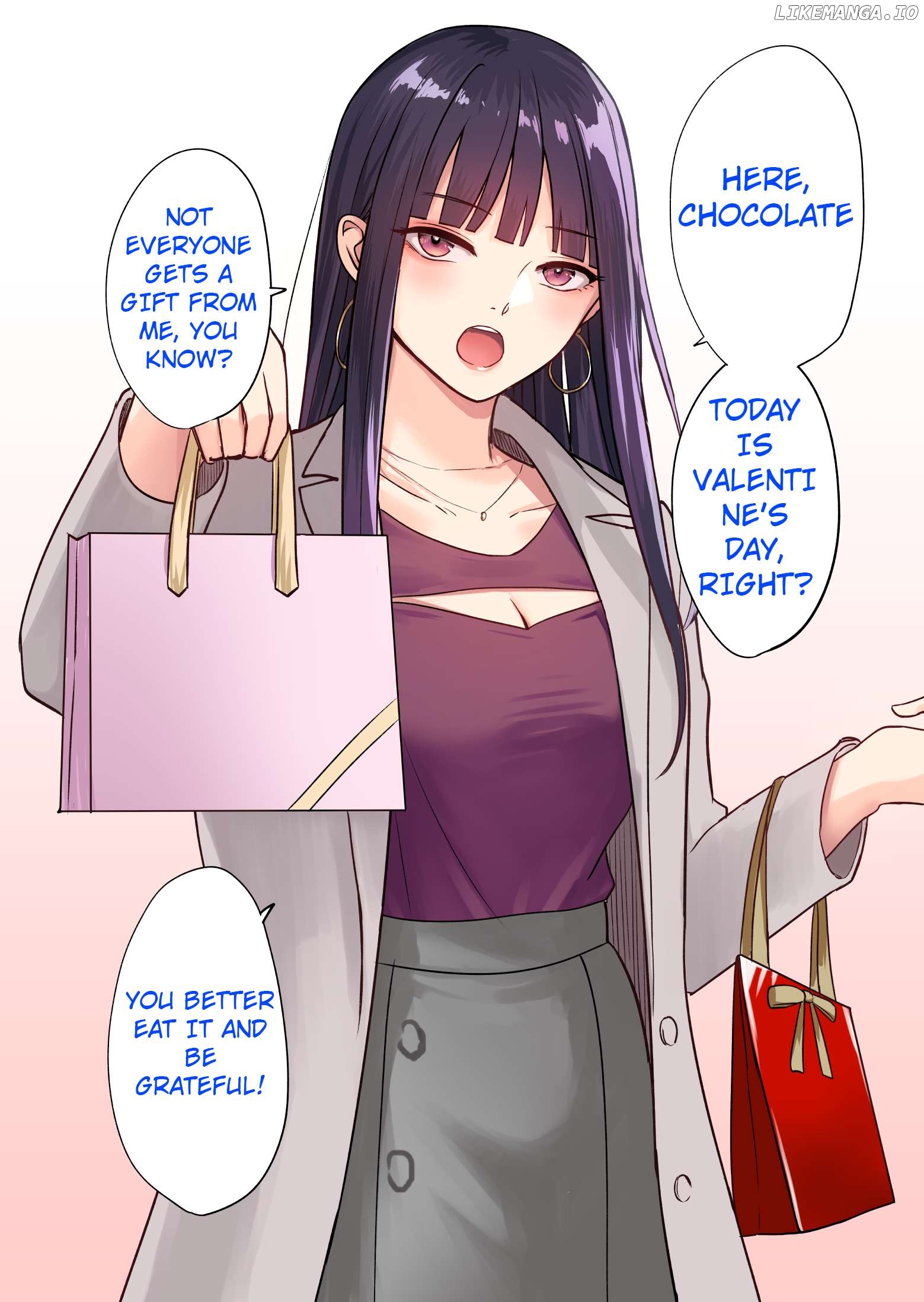 I Tried asking a favor to my Cool Girlfriend Chapter 12 - page 1