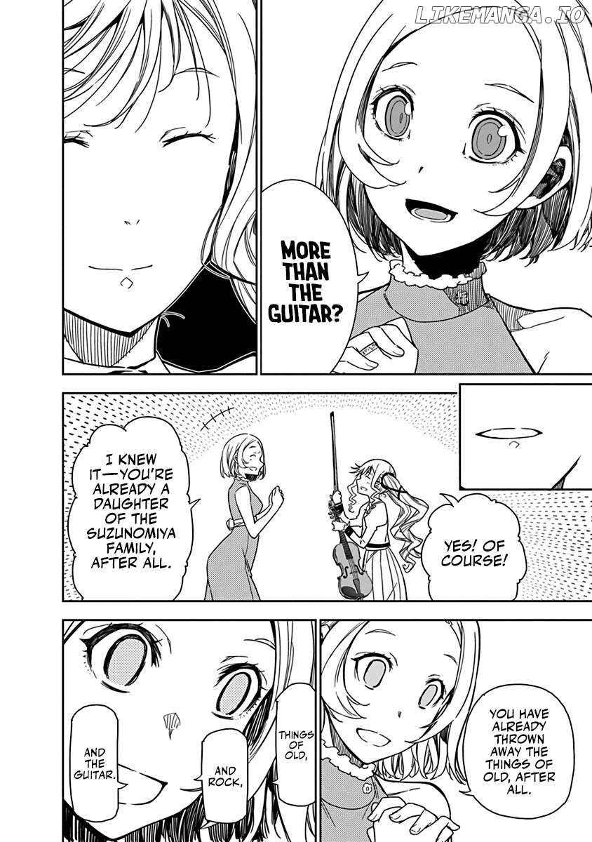 Rock Wa Shukujo No Tashinami De Shite Chapter 5 - page 8