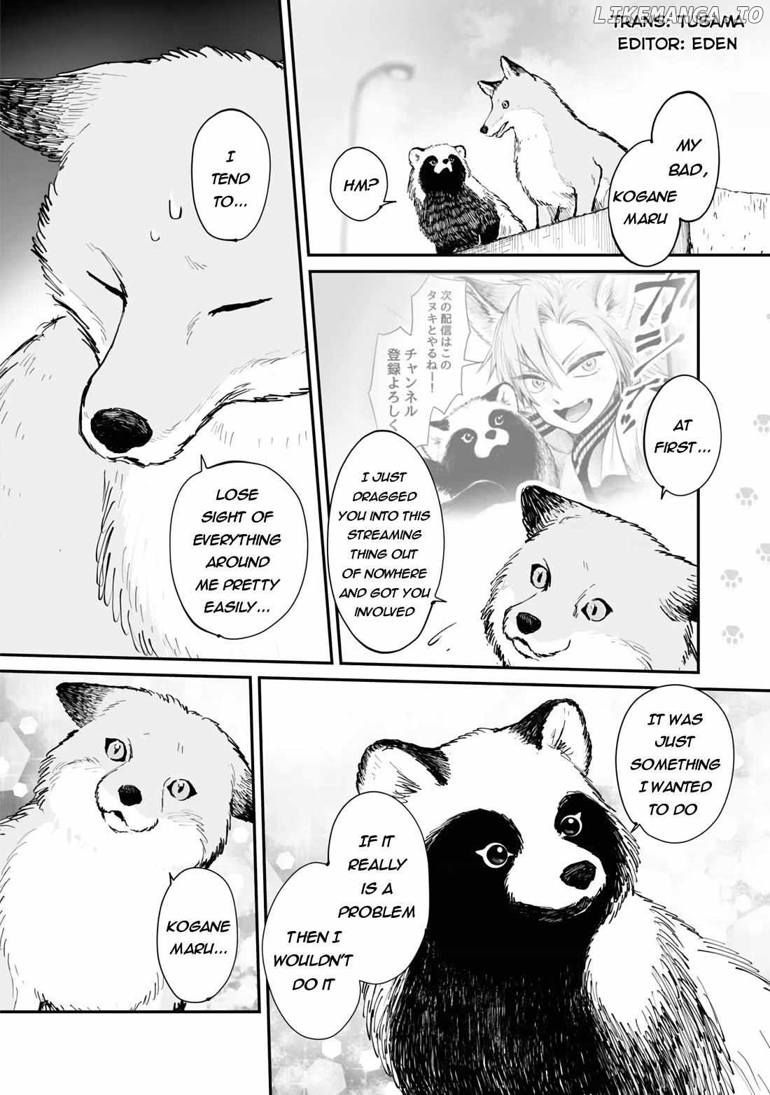 OL who was scouted by a raccoon when she tried to die Chapter 22.5 - page 1