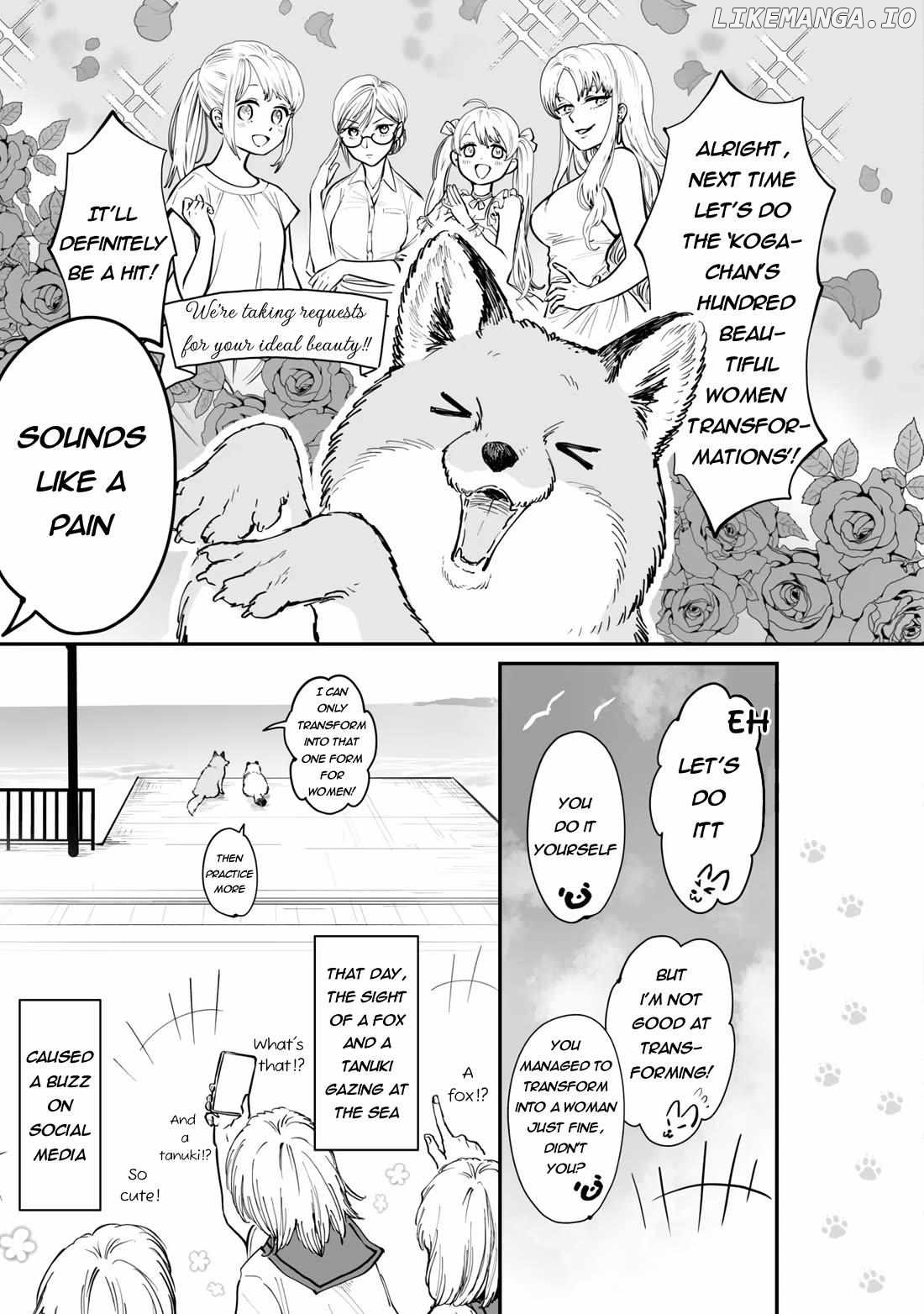 OL who was scouted by a raccoon when she tried to die Chapter 22.5 - page 2