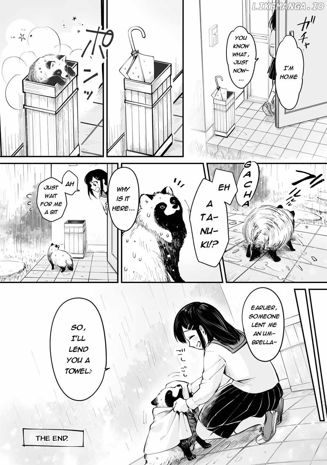 OL who was scouted by a raccoon when she tried to die Chapter 22.5 - page 5