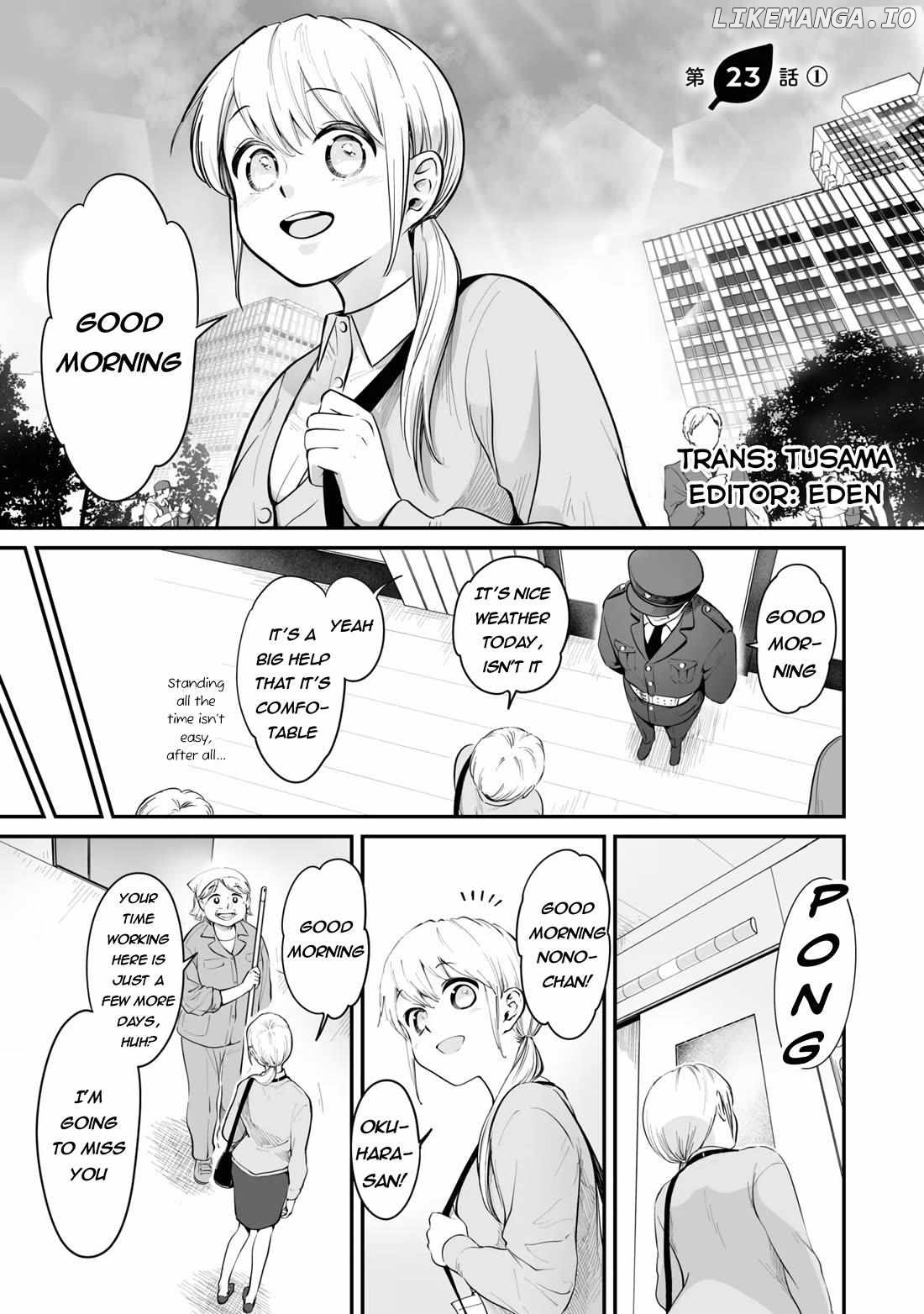 OL who was scouted by a raccoon when she tried to die Chapter 23.1 - page 1