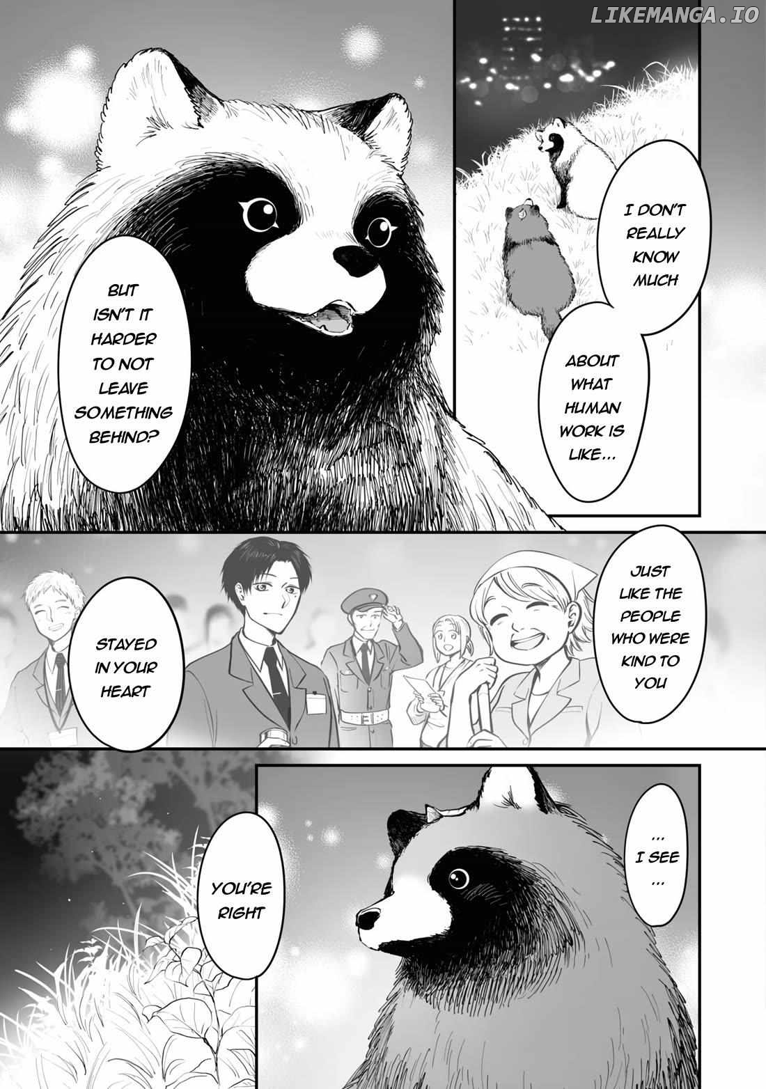 OL who was scouted by a raccoon when she tried to die Chapter 23.1 - page 5