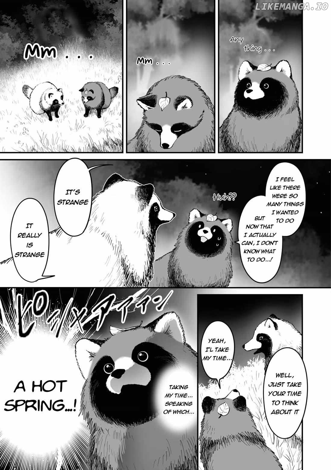 OL who was scouted by a raccoon when she tried to die Chapter 23.1 - page 7