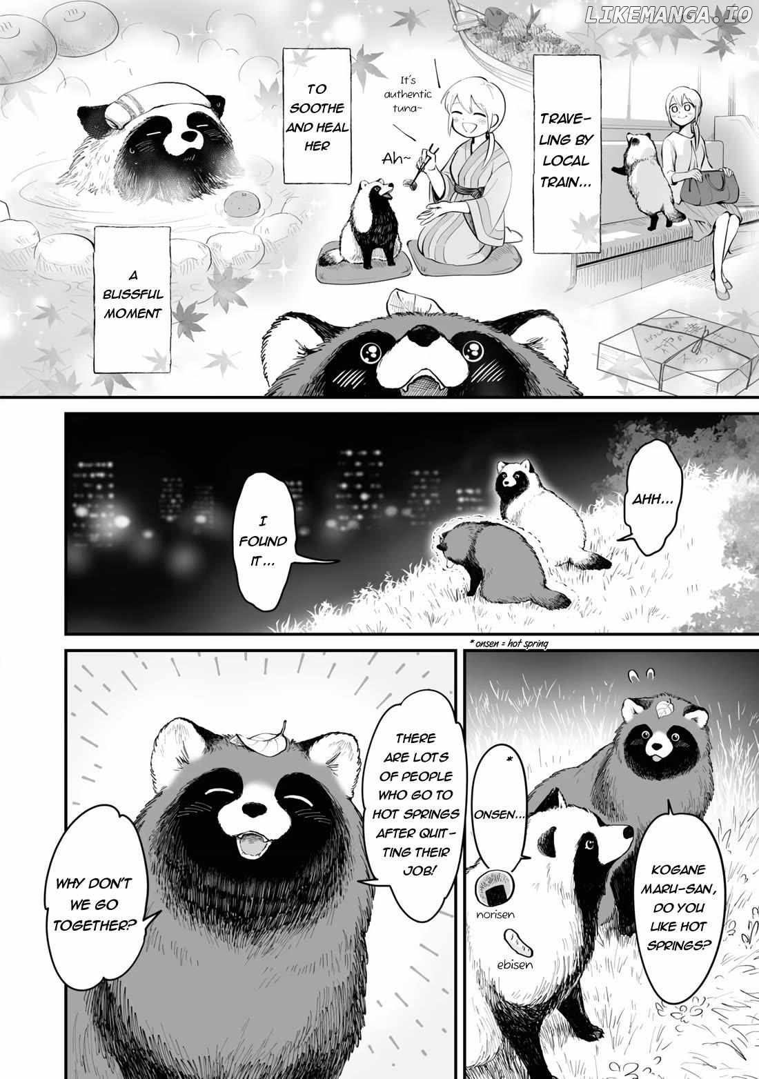 OL who was scouted by a raccoon when she tried to die Chapter 23.1 - page 8