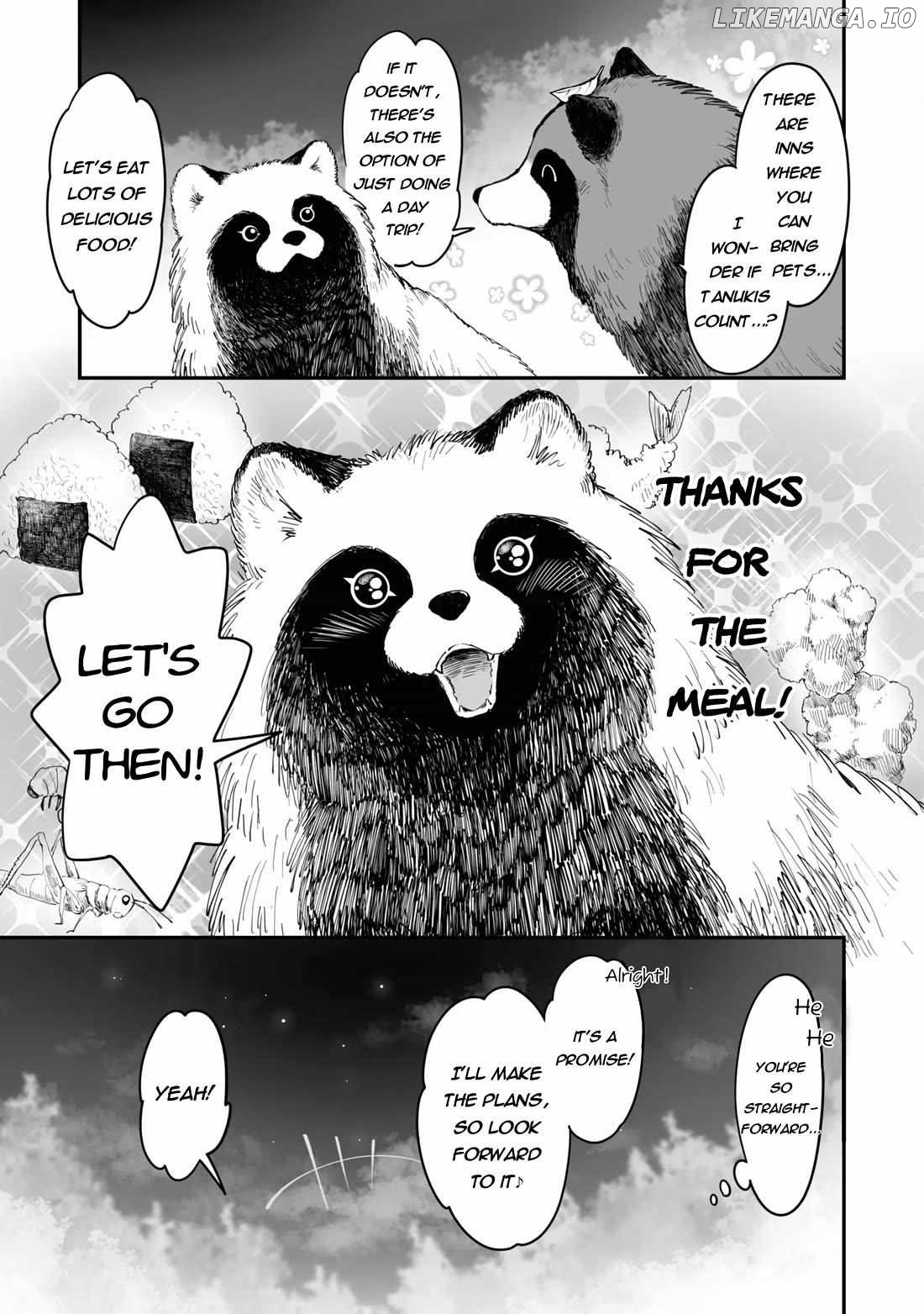 OL who was scouted by a raccoon when she tried to die Chapter 23.1 - page 9