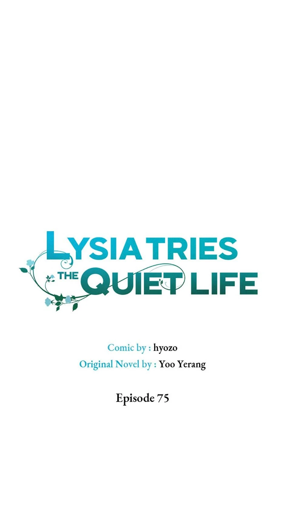 Lysia Tries The Quiet Life Chapter 75 - page 12