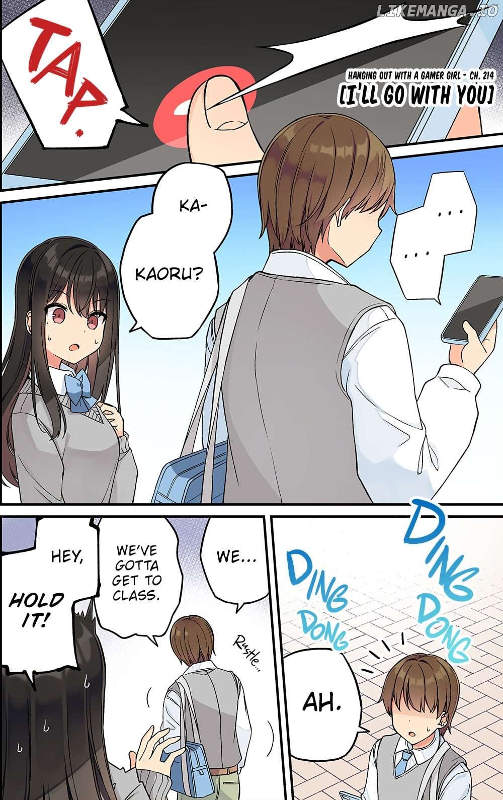 Hanging Out With a Gamer Girl Chapter 214 - page 1