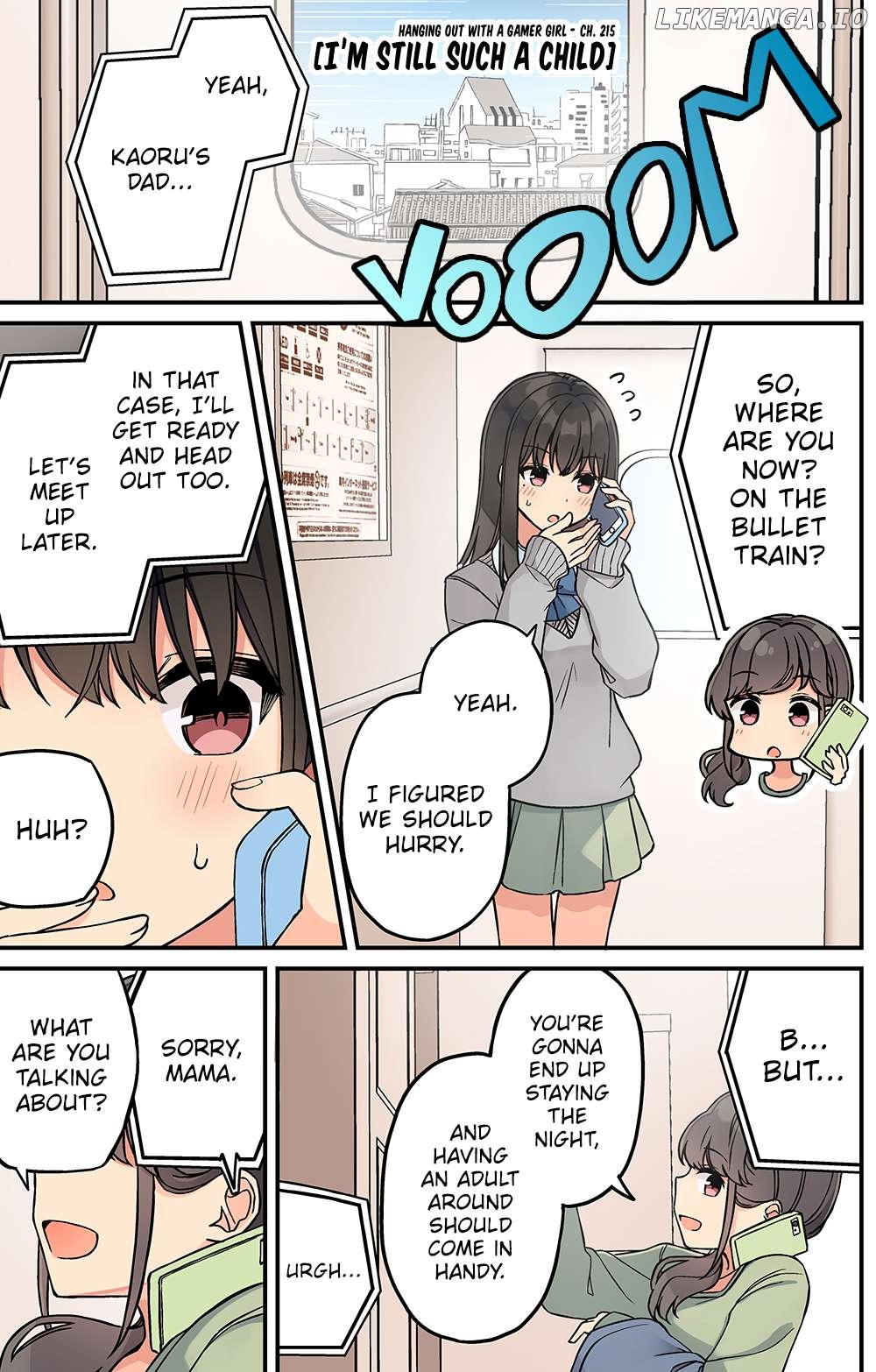 Hanging Out With a Gamer Girl Chapter 215 - page 1