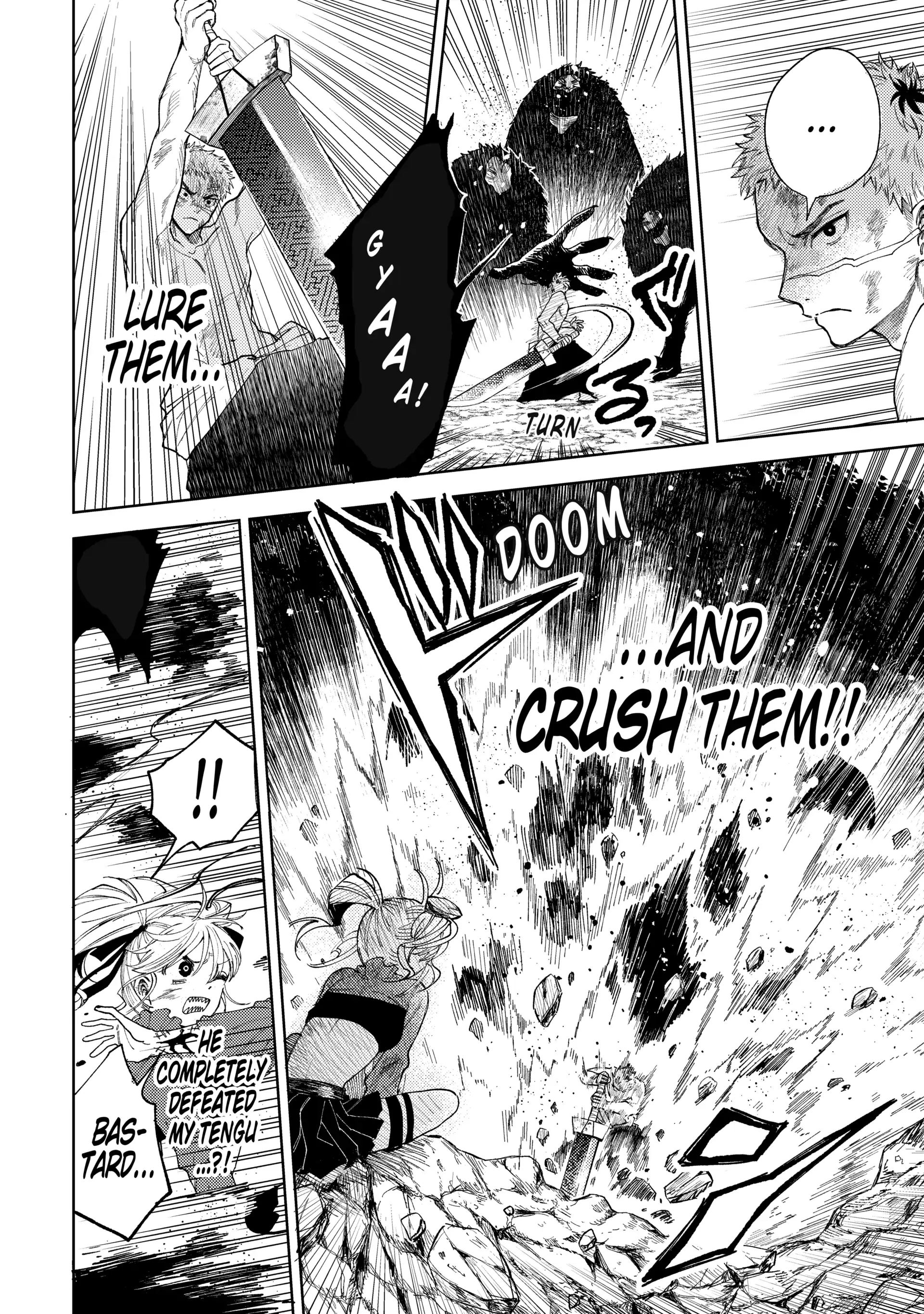 Tenguharai no Sankyoudai Chapter 16 - page 9