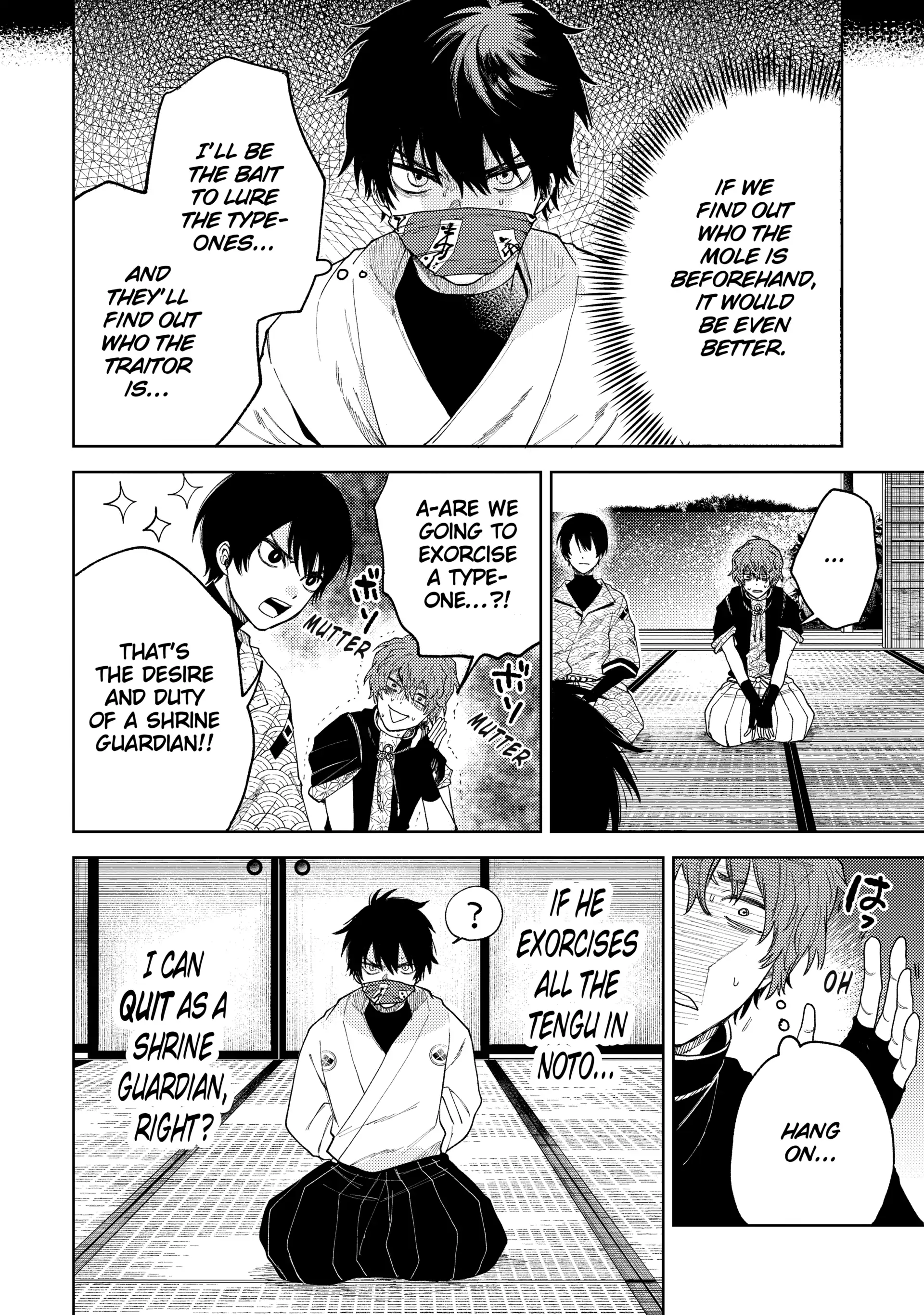 Tenguharai no Sankyoudai Chapter 18 - page 12