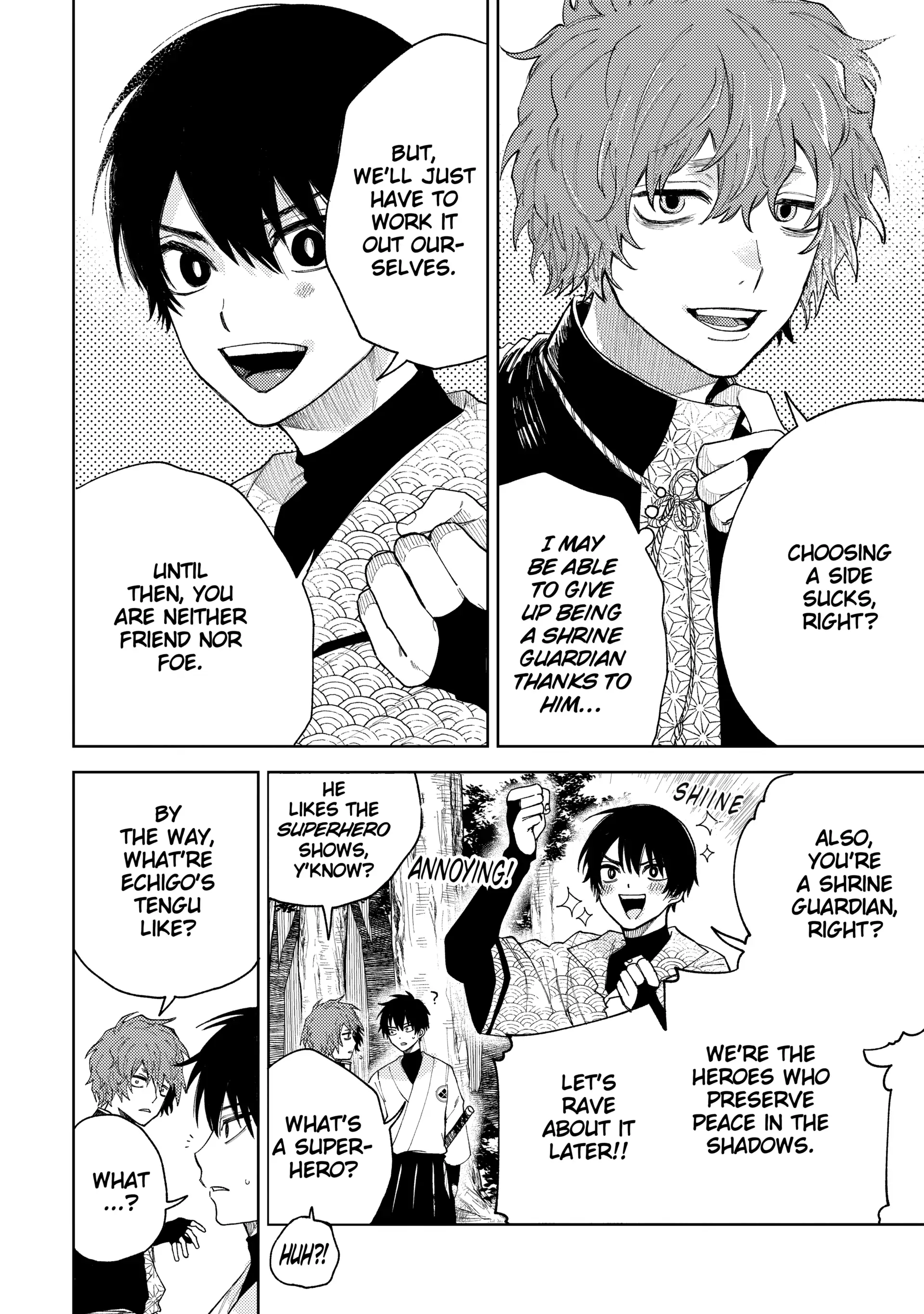 Tenguharai no Sankyoudai Chapter 18 - page 16