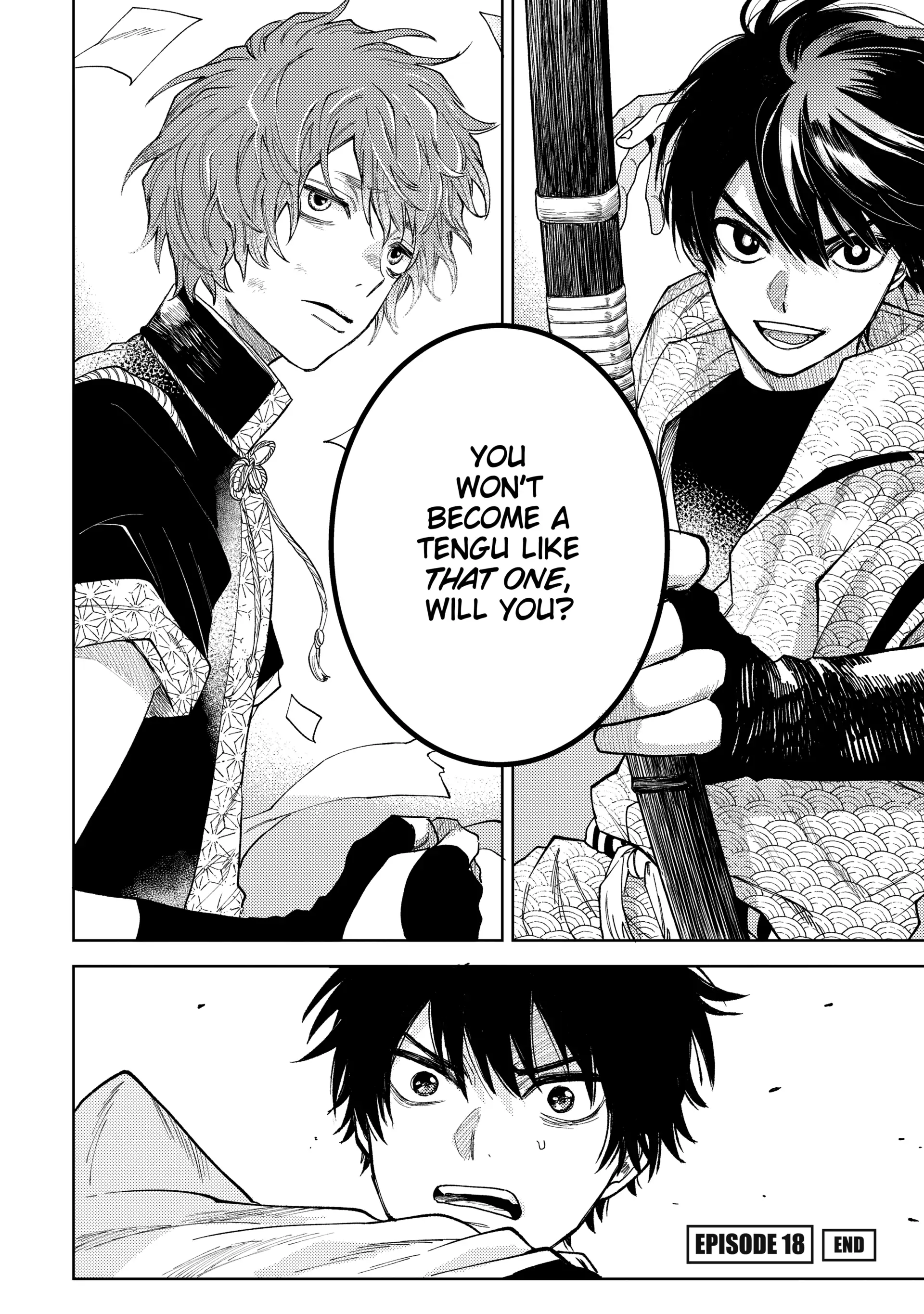 Tenguharai no Sankyoudai Chapter 18 - page 20