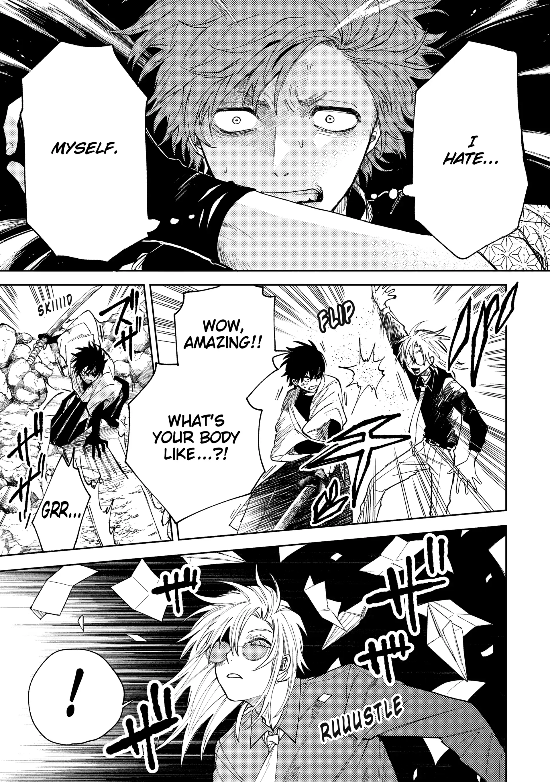 Tenguharai no Sankyoudai Chapter 20 - page 3