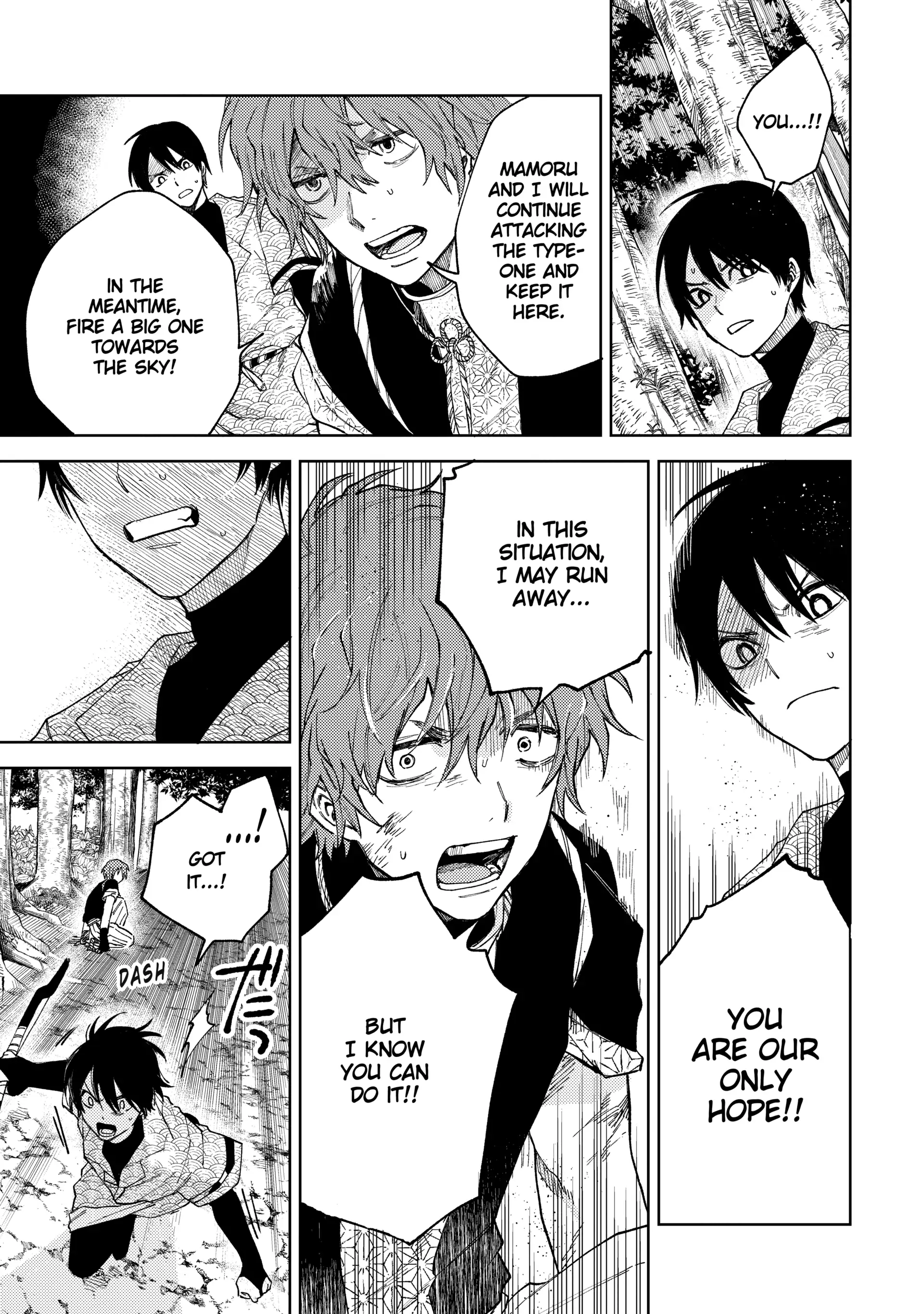 Tenguharai no Sankyoudai Chapter 20 - page 9