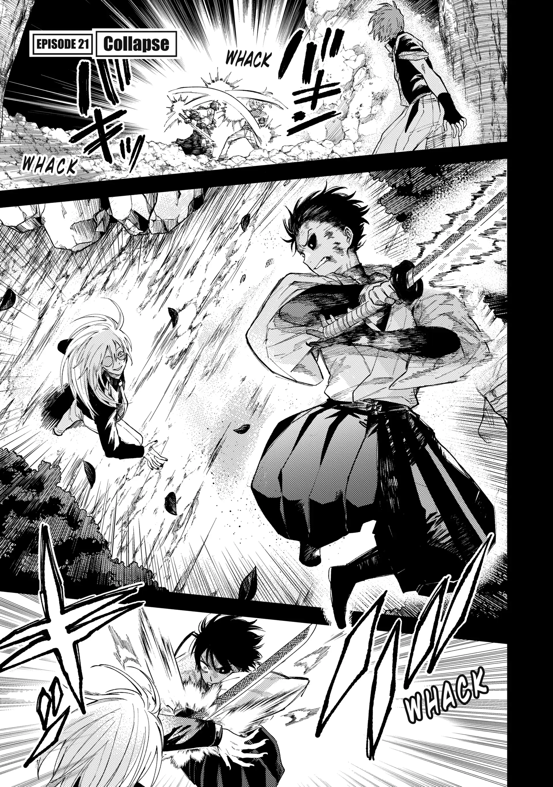 Tenguharai no Sankyoudai Chapter 21 - page 1