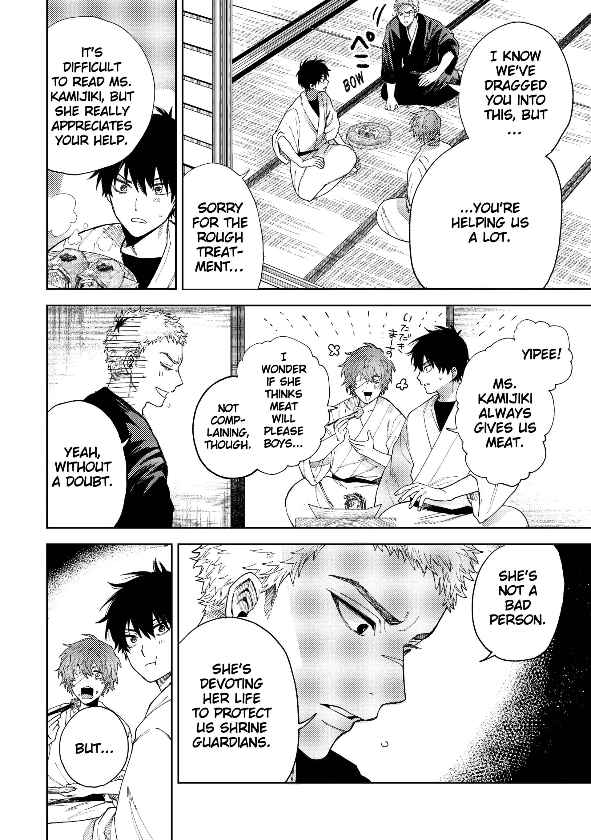 Tenguharai no Sankyoudai Chapter 23 - page 8