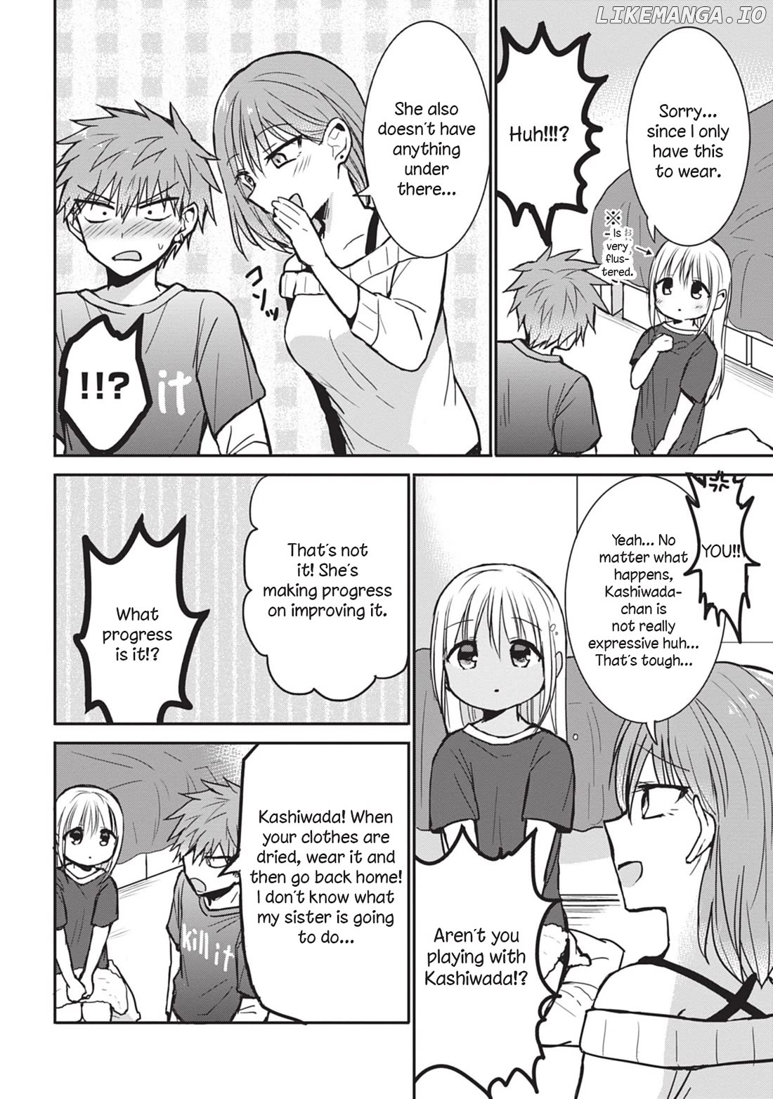 Expressionless Face Girl and Emotional Face Boy Chapter 81 - page 8