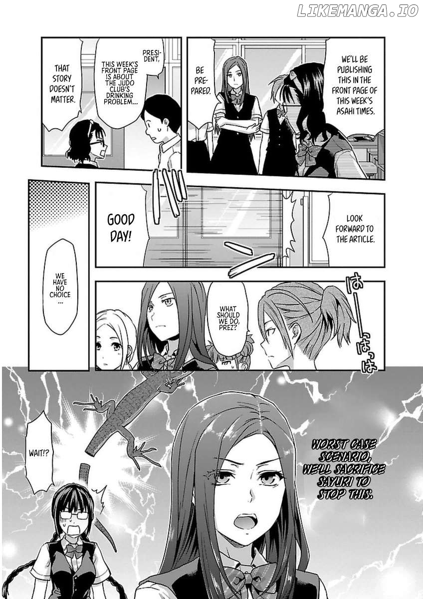 Seitokai Fukukaichou Yagami Sayuri wa Ganbatte Iru! Chapter 4 - page 18