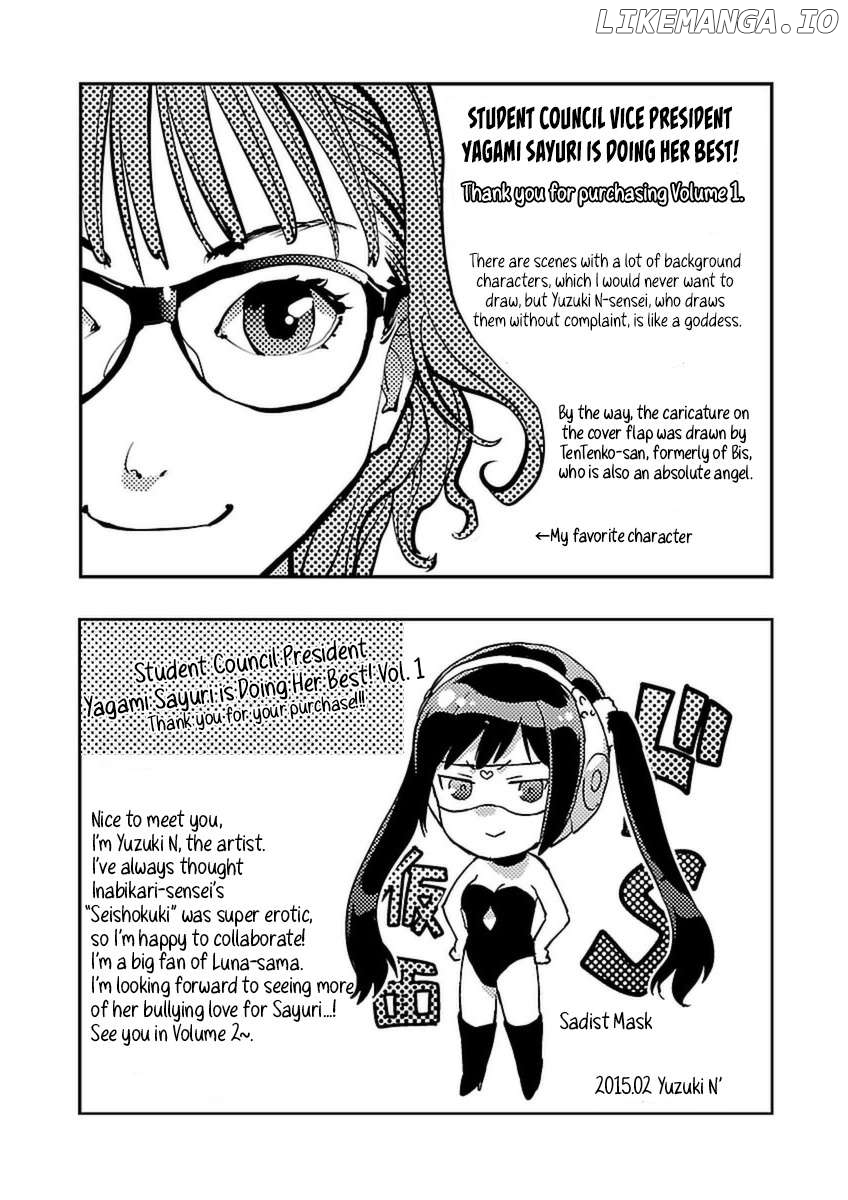 Seitokai Fukukaichou Yagami Sayuri wa Ganbatte Iru! Chapter 5 - page 38